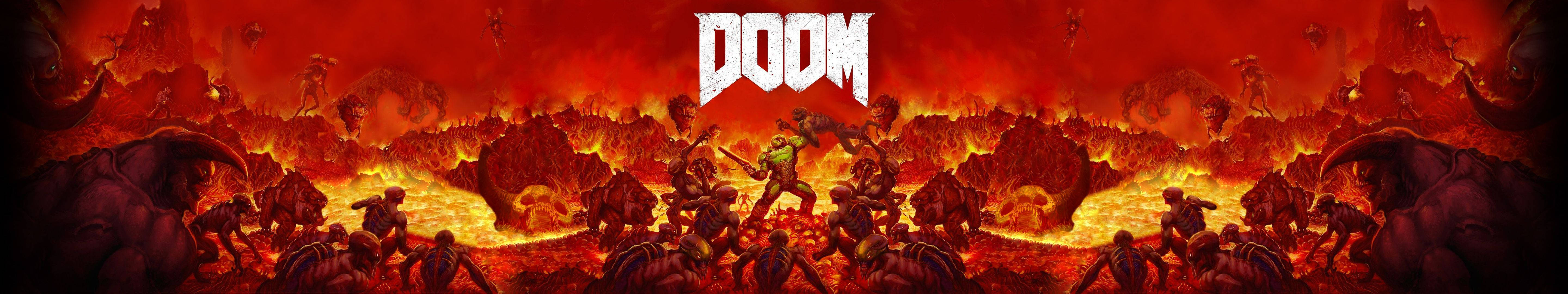 5760X1080 Doom Wallpaper and Background