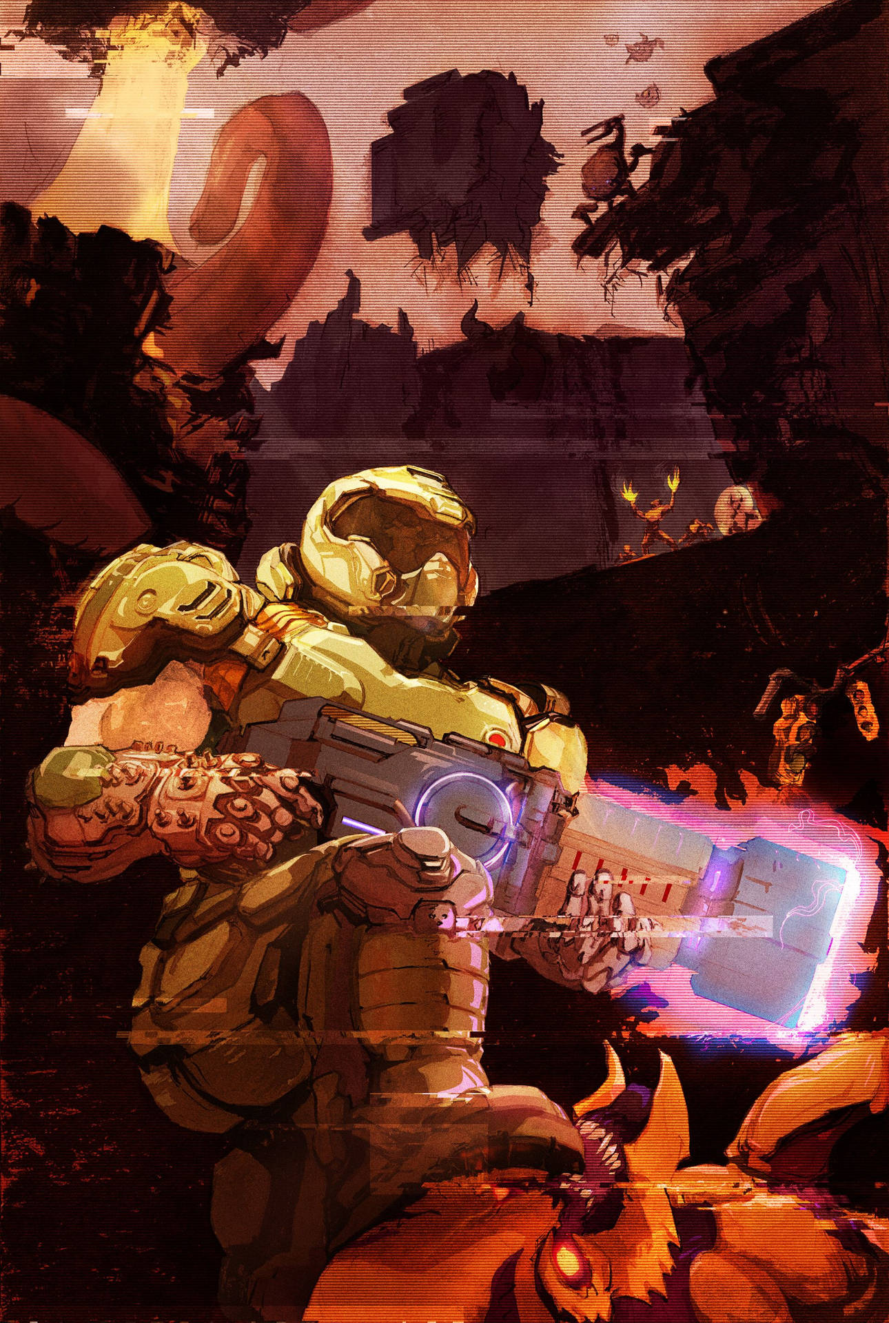 Doom Eternal 1920X2857 Wallpaper and Background Image