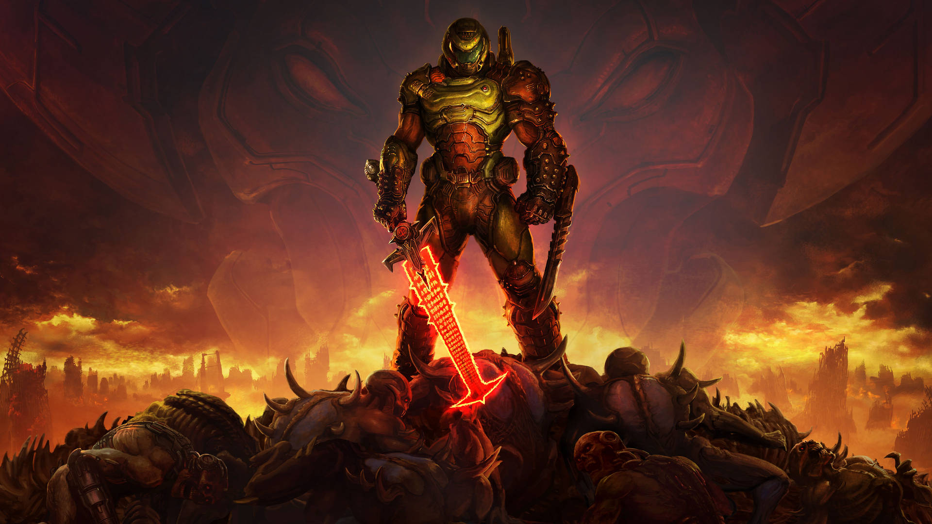 Doom Eternal 3840X2160 Wallpaper and Background Image