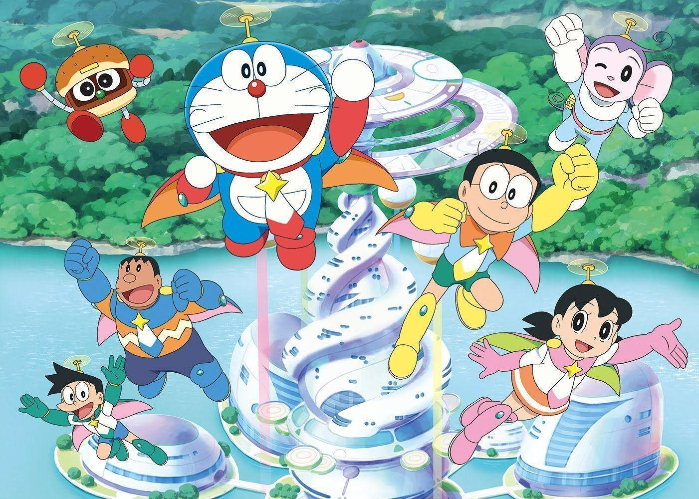 1401X1000 Doraemon Wallpaper and Background