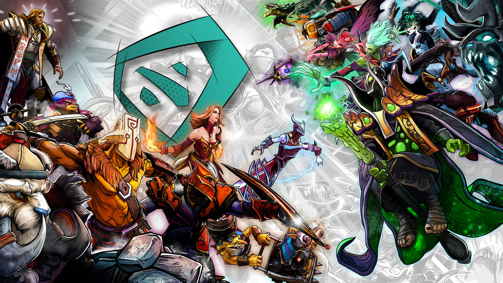 Dota 2 2560X1440 Wallpaper and Background Image