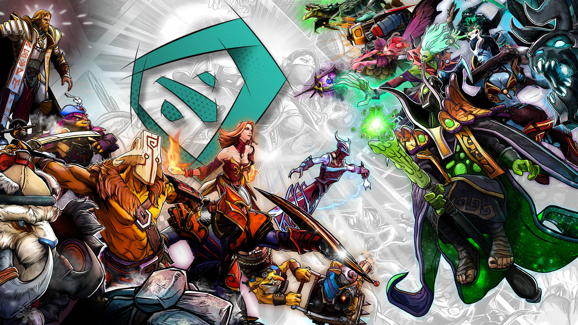 Dota 2 2560X1440 wallpaper