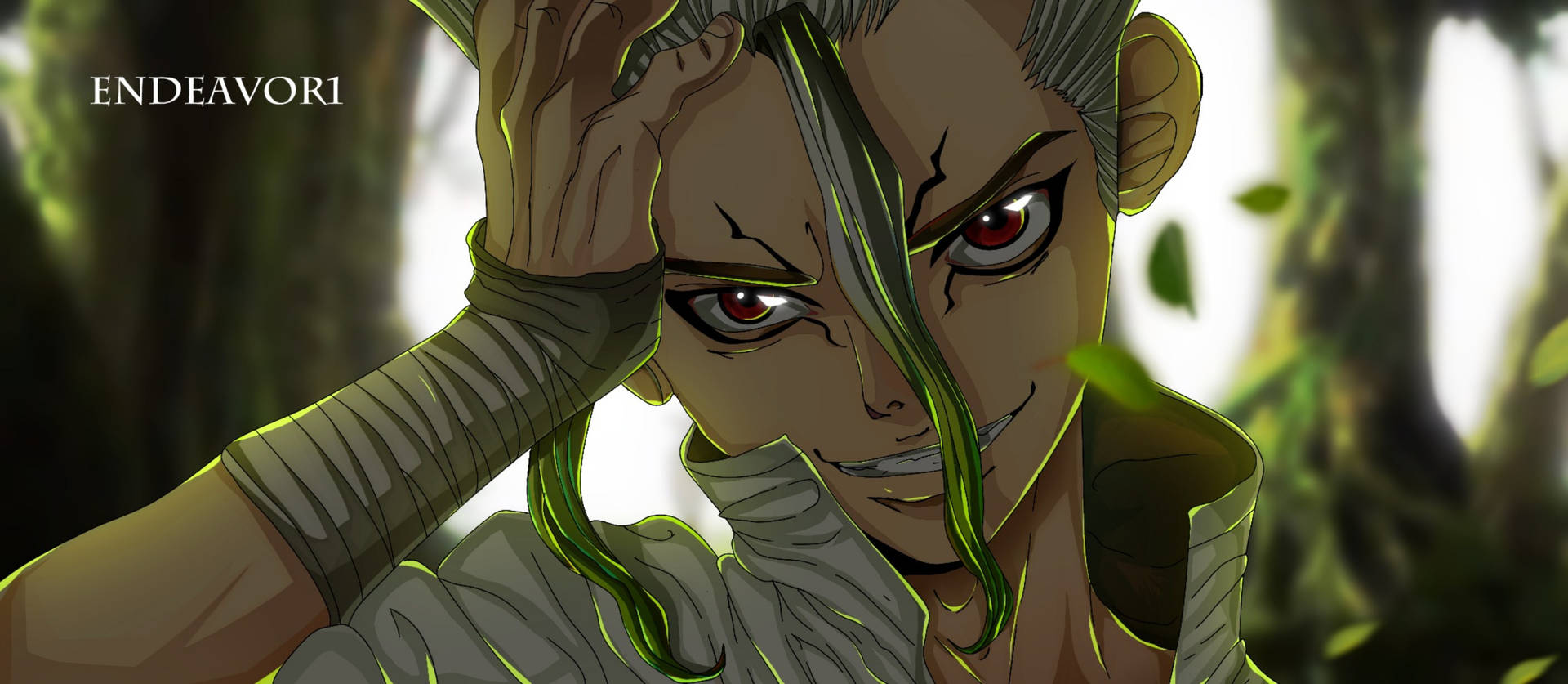 Dr Stone 2500X1090 Wallpaper and Background Image