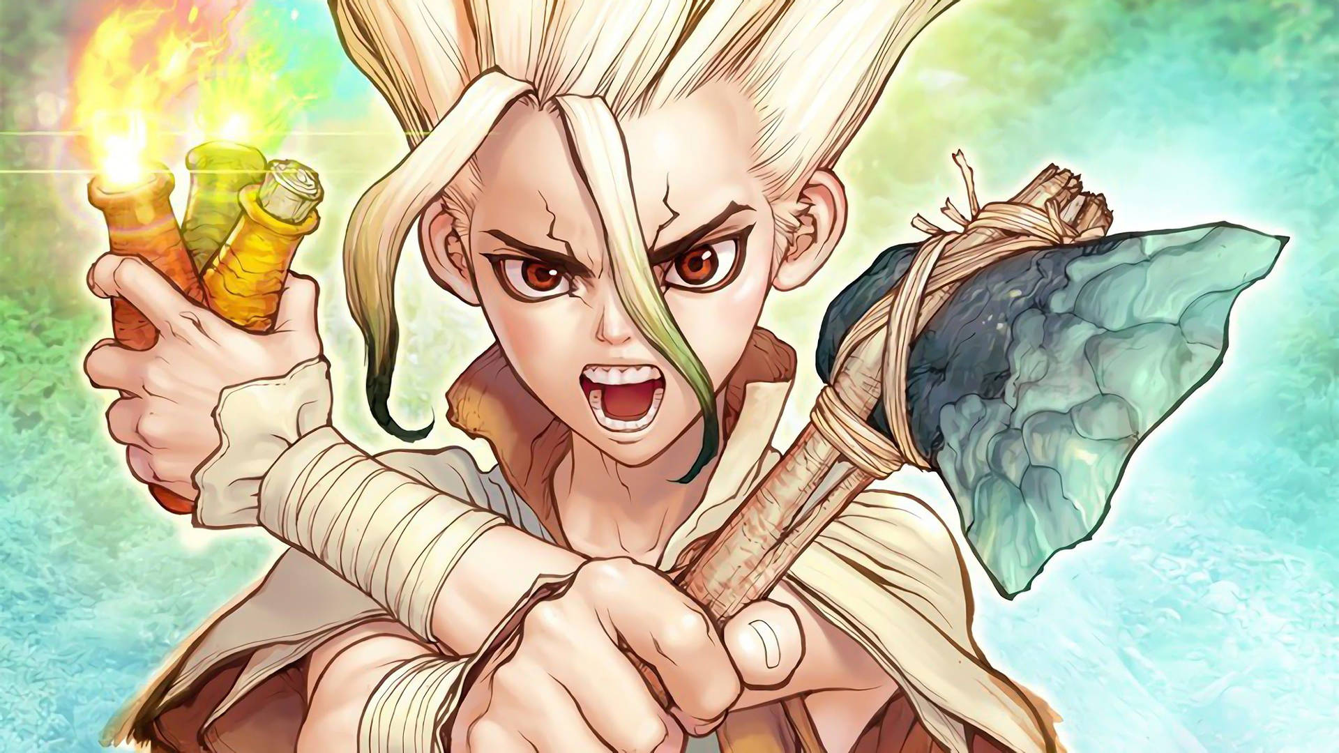 Dr Stone 2560X1440 Wallpaper and Background Image