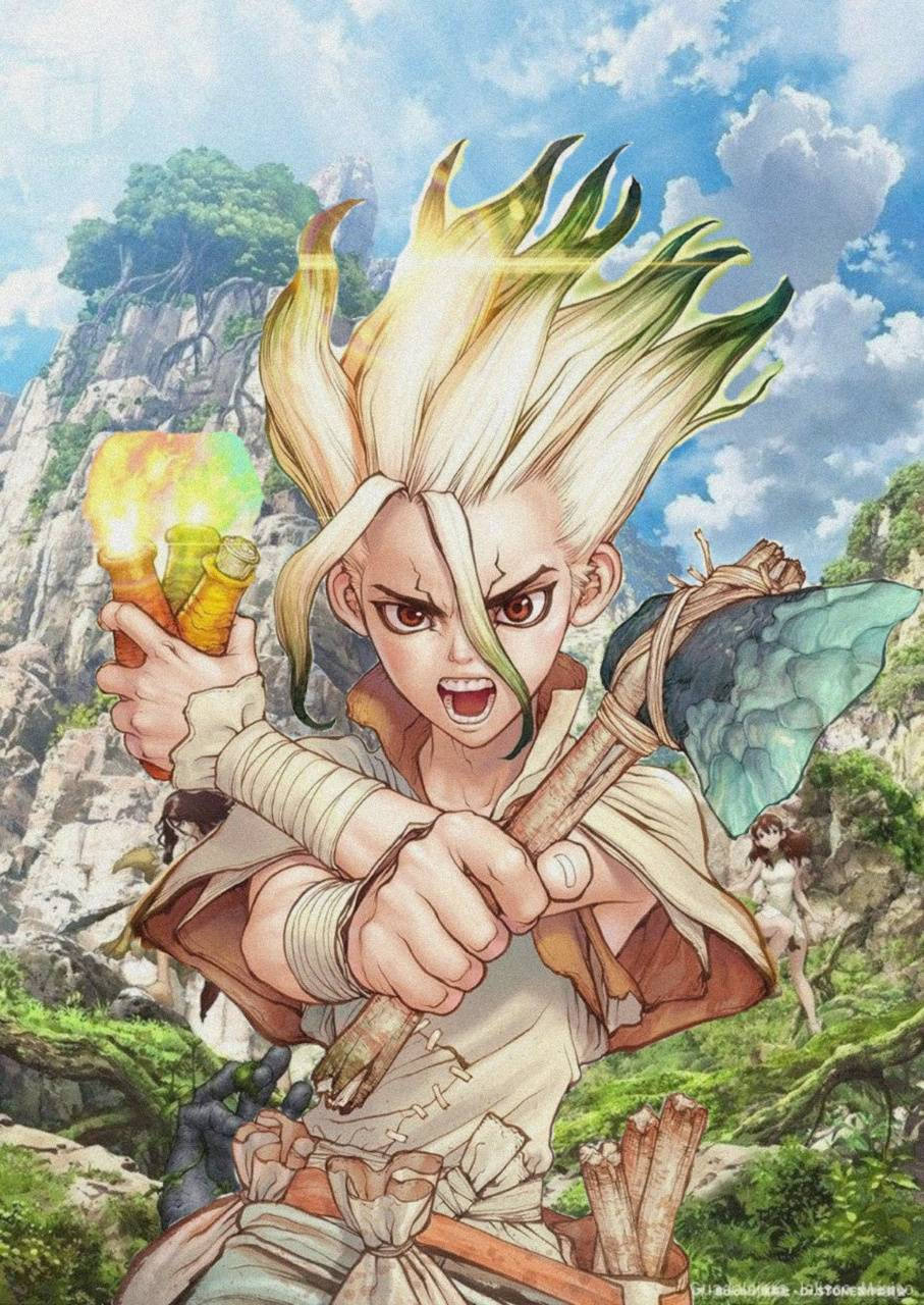 Dr Stone 907X1280 Wallpaper and Background Image