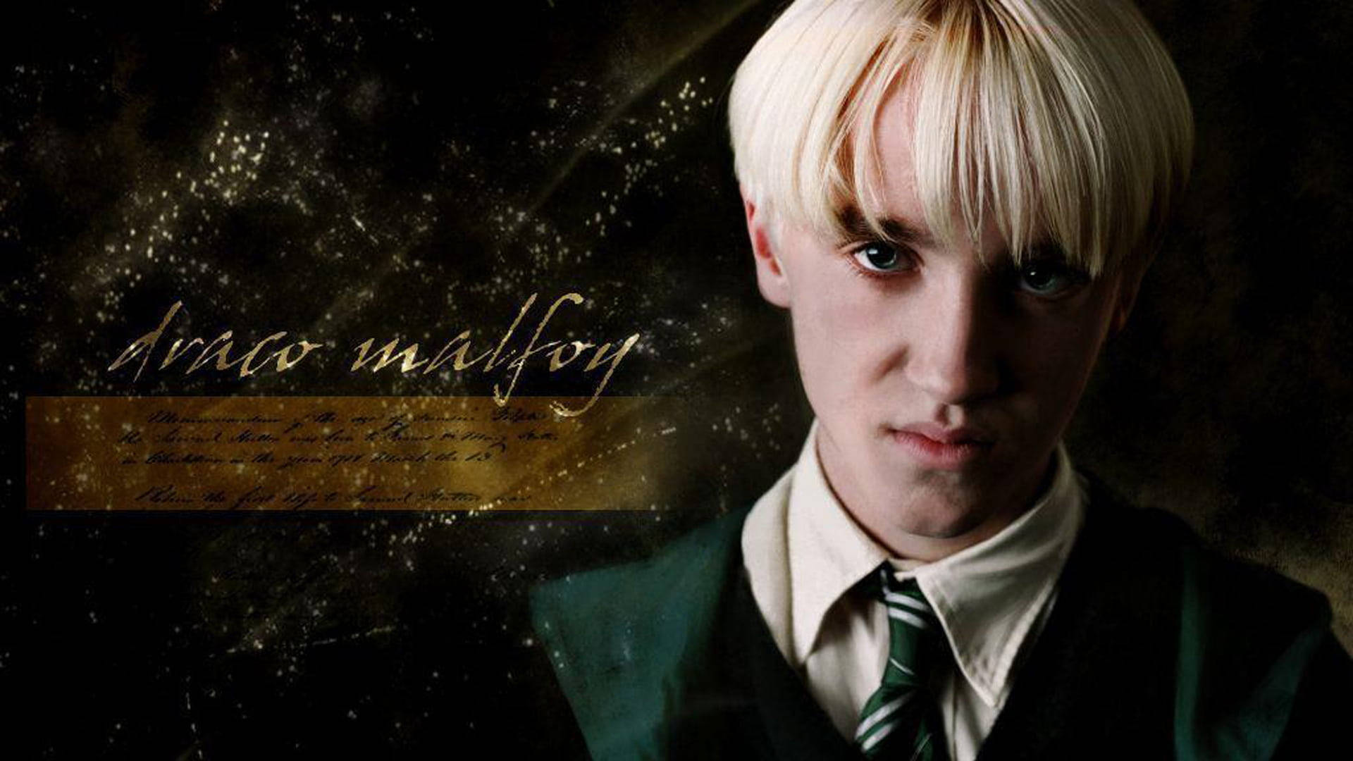1920X1080 Draco Malfoy Wallpaper and Background