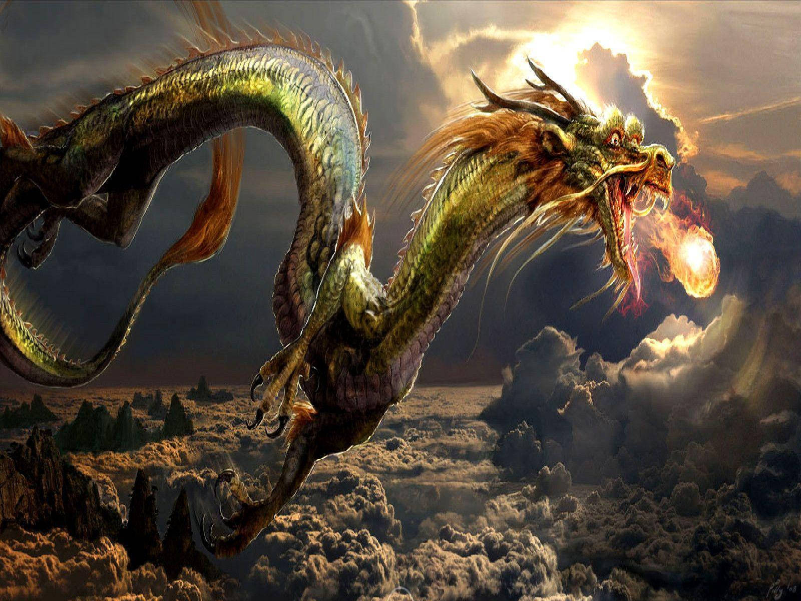 1600X1200 Dragon Wallpaper and Background