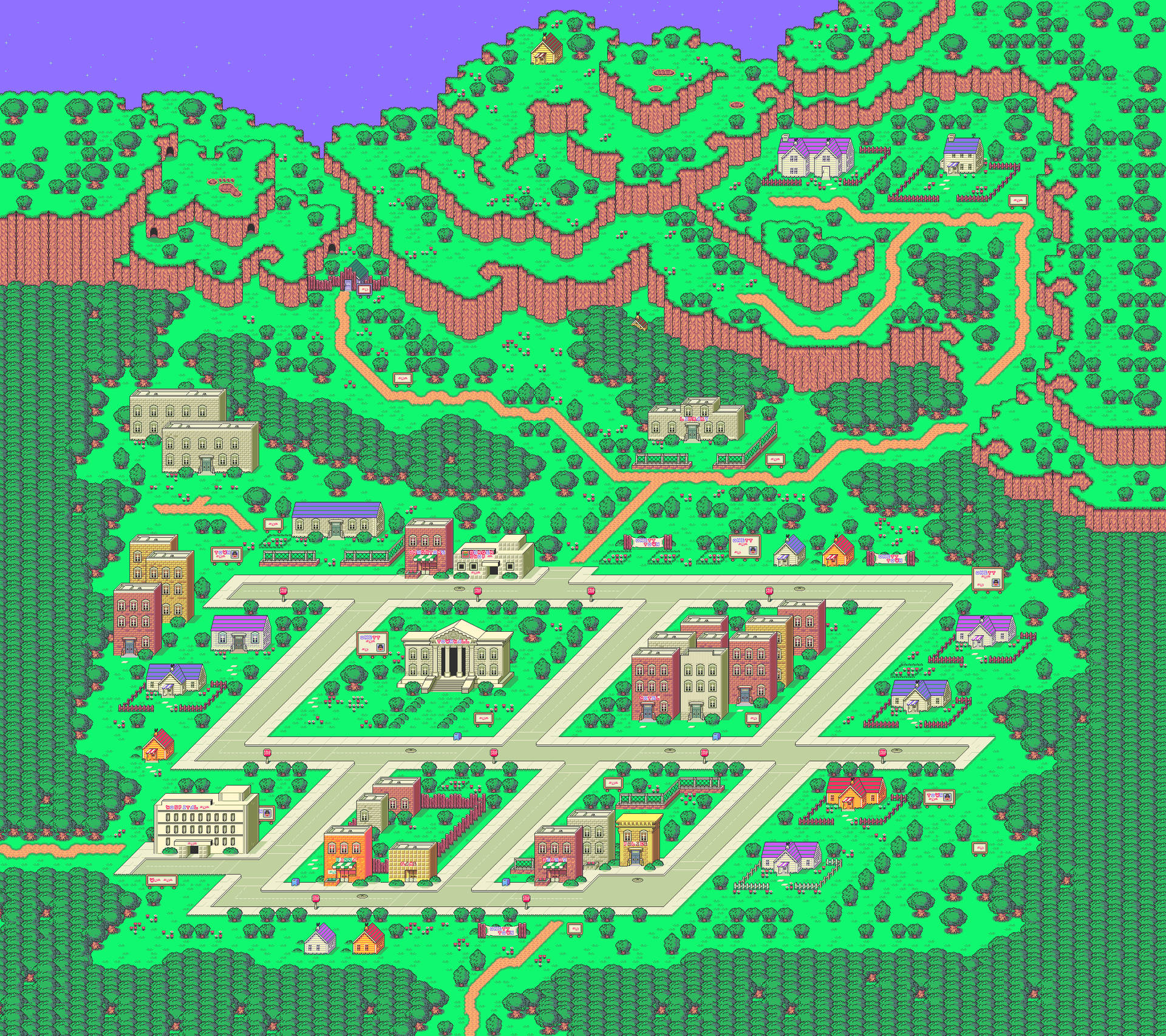 2304X2048 Earthbound Wallpaper and Background