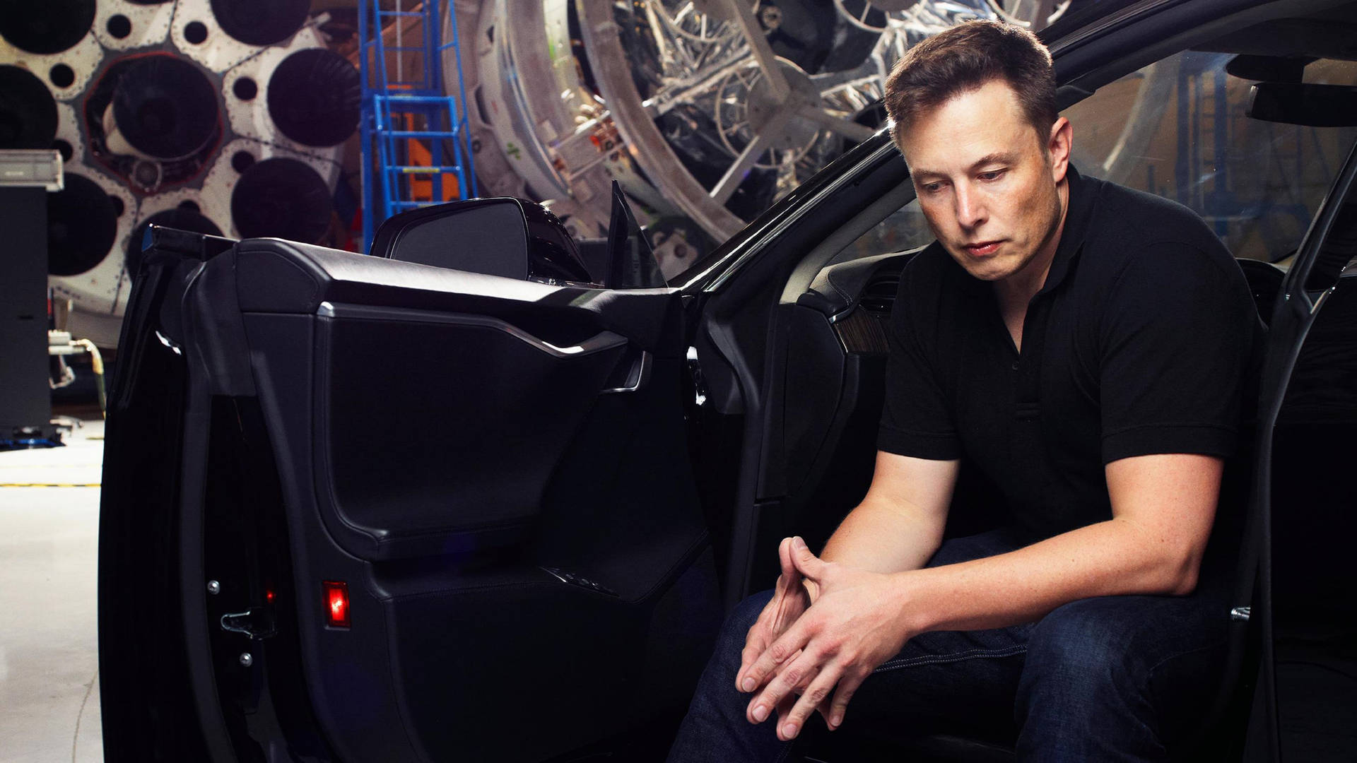 Elon Musk 5120X2879 Wallpaper and Background Image
