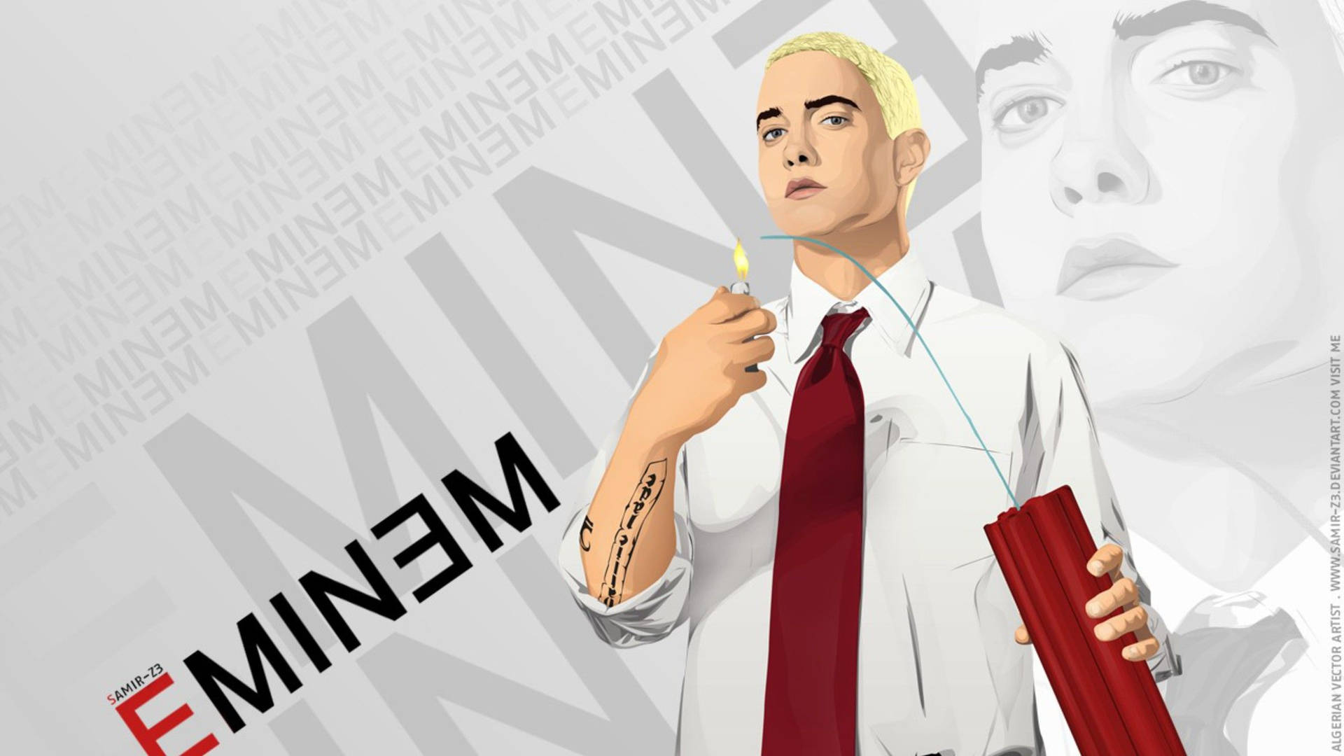 Eminem 2400X1350 Wallpaper and Background Image
