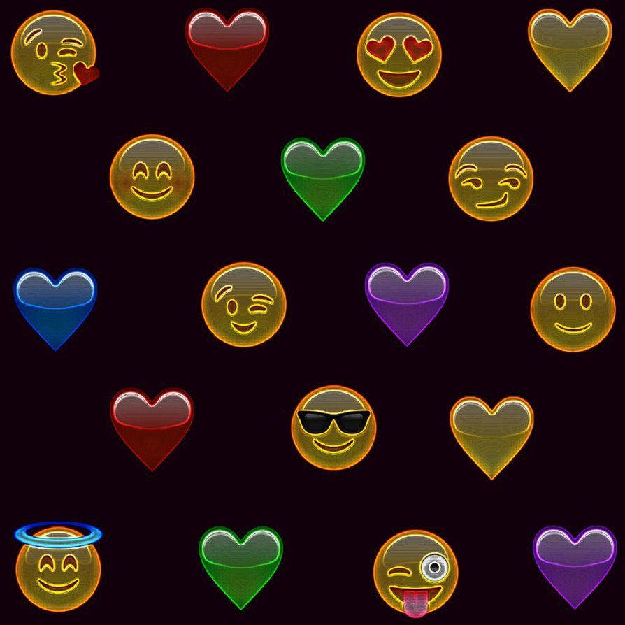 894X894 Emoji Wallpaper and Background