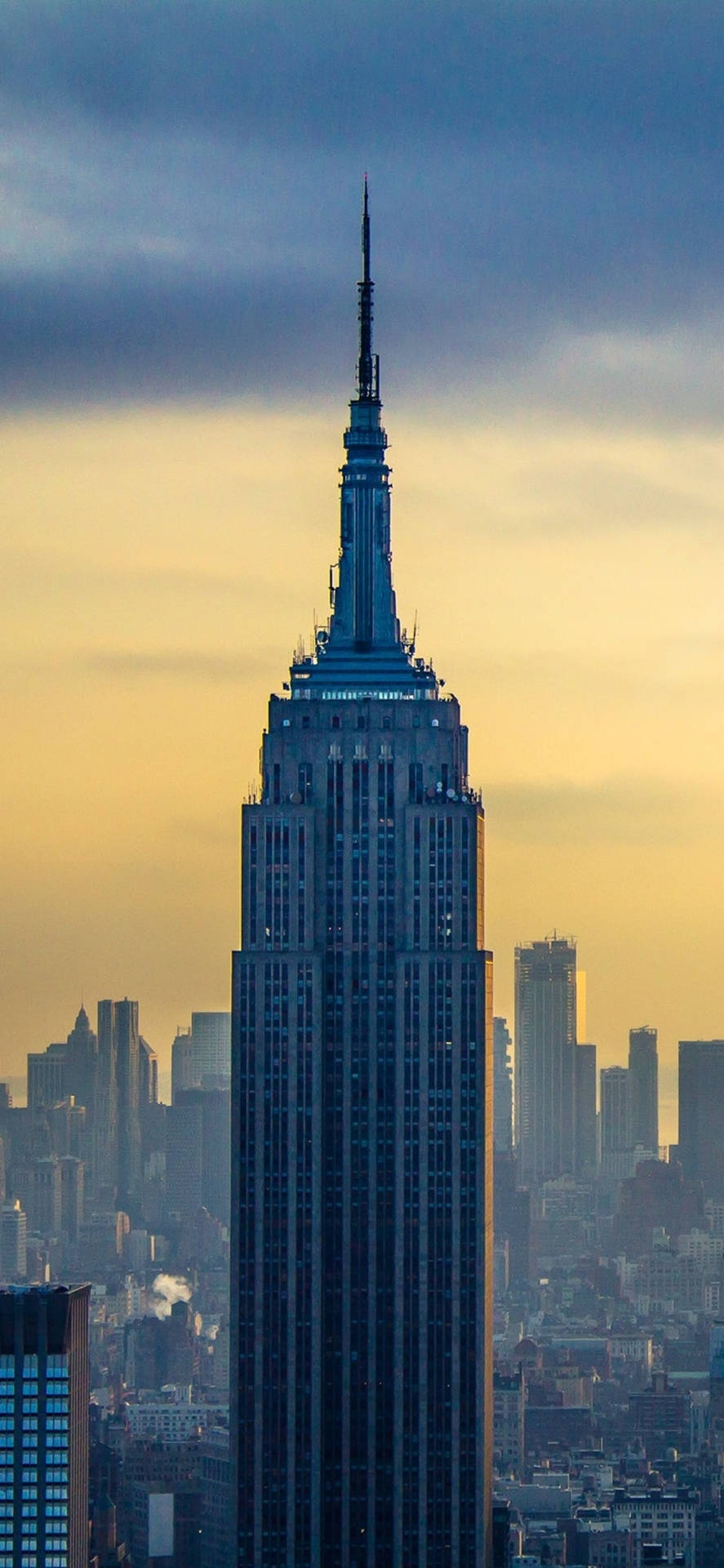 1125X2436 Empire State Building Wallpaper and Background