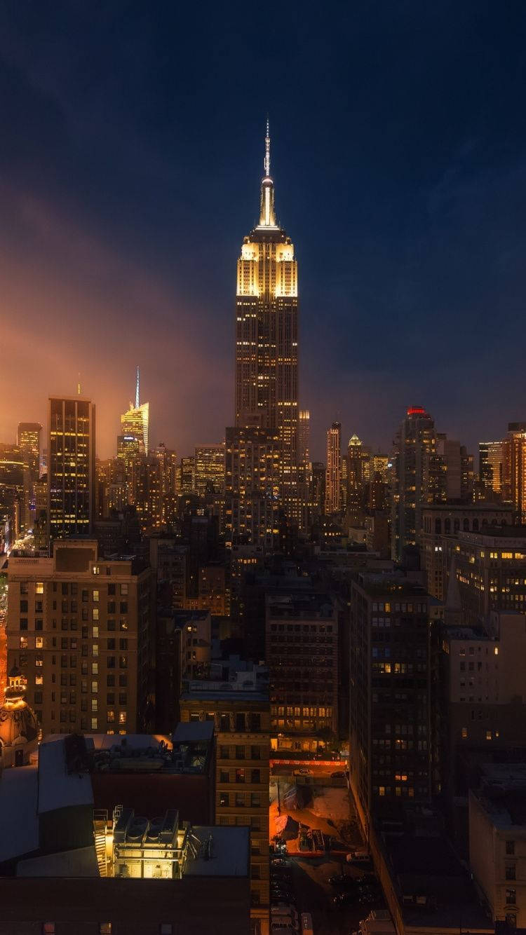750X1334 Empire State Building Wallpaper and Background