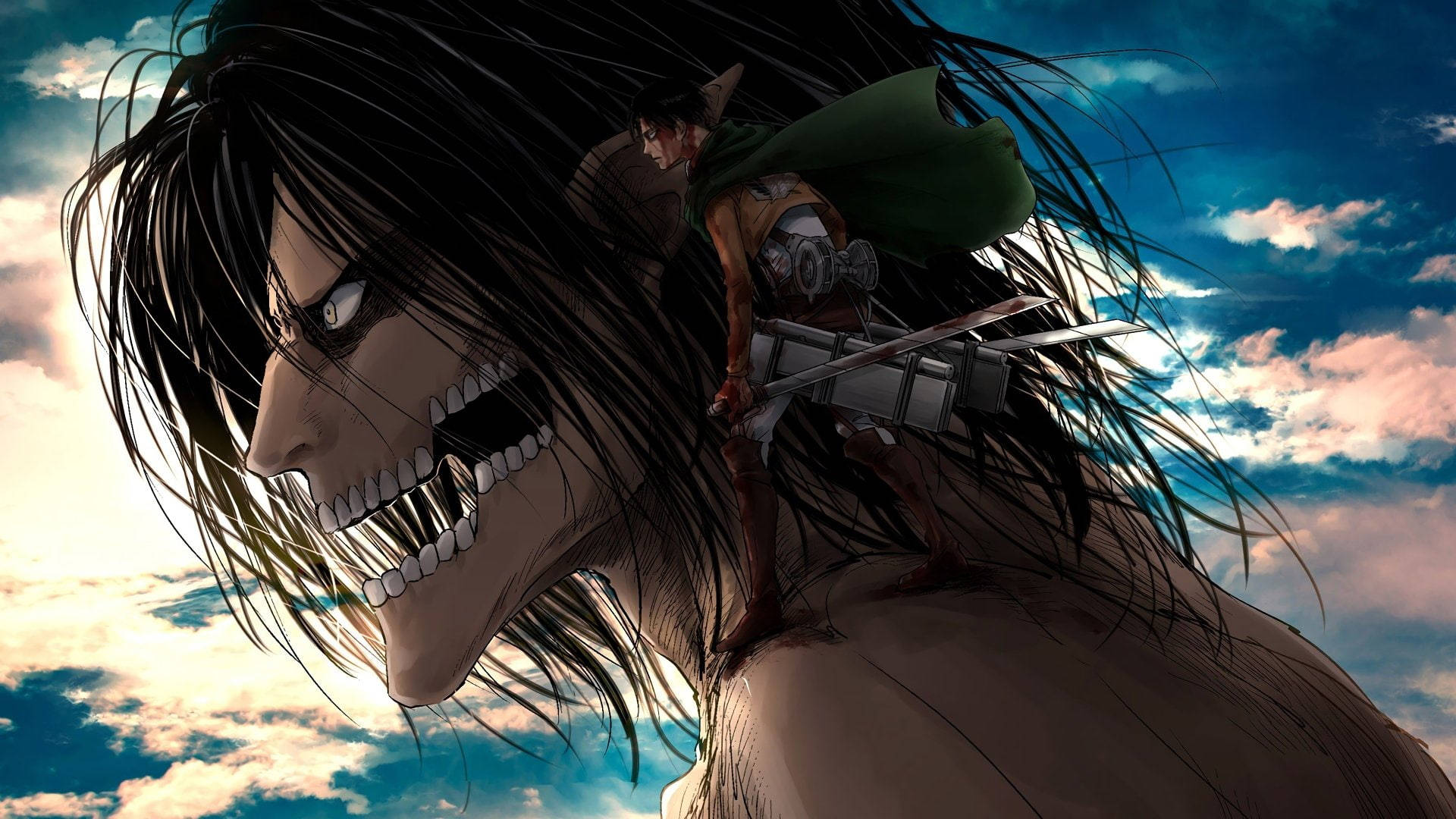 Eren Yeager 1920X1080 Wallpaper and Background Image