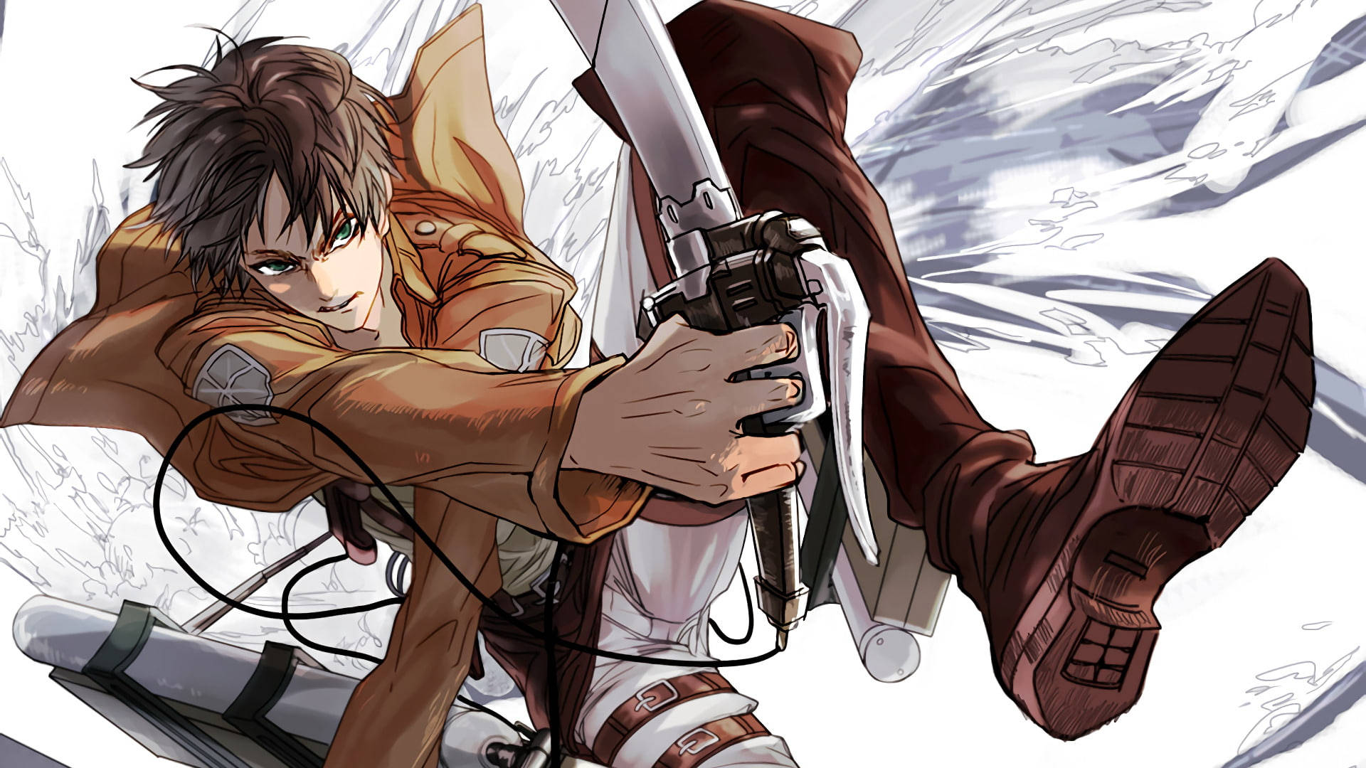 1920X1080 Eren Yeager Wallpaper and Background