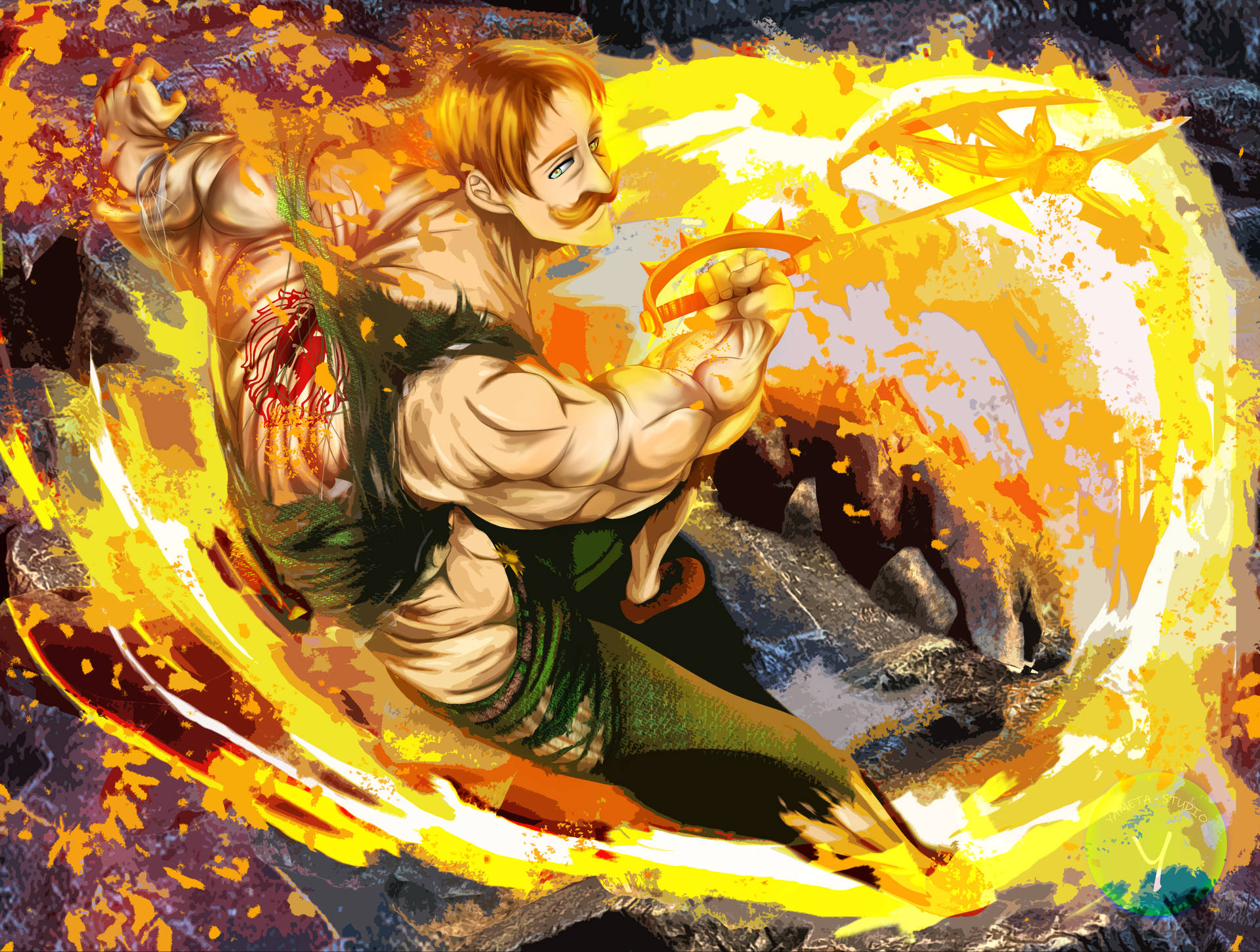 4219X3188 Escanor Wallpaper and Background