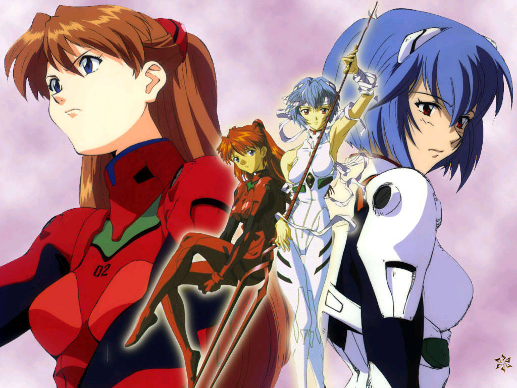 Evangelion 1024X768 Wallpaper and Background Image