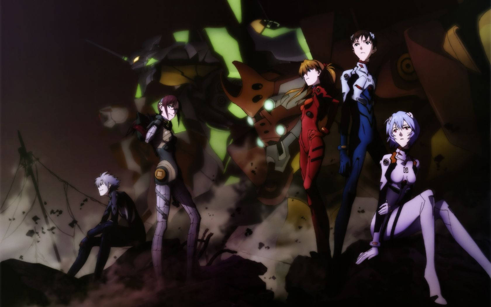 Evangelion 1680X1050 Wallpaper and Background Image