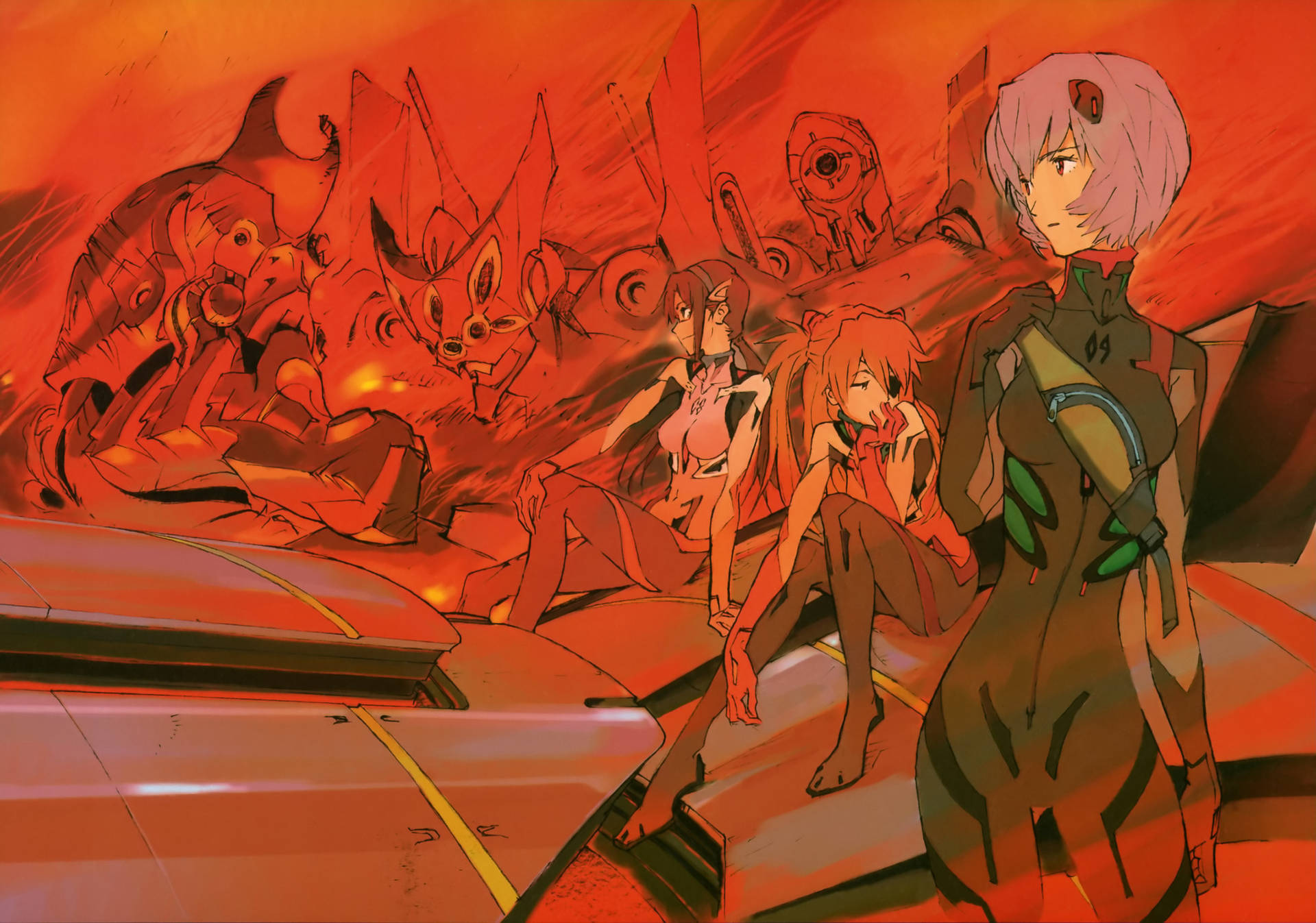 Evangelion 2000X1403 Wallpaper and Background Image