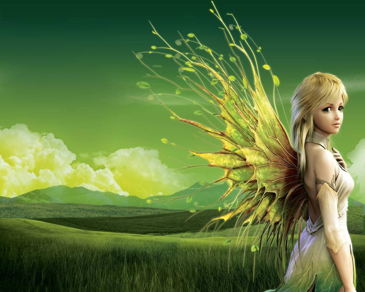 1280X1024 Fairy Wallpaper and Background