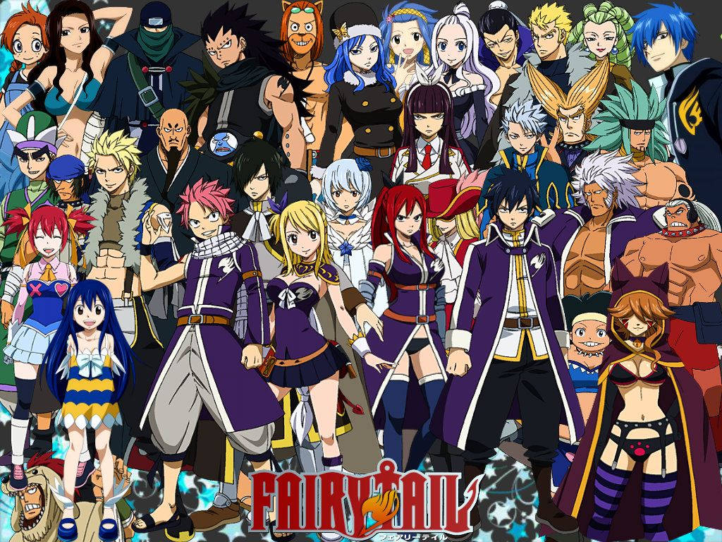 Fairy Tail 1024X768 Wallpaper and Background Image