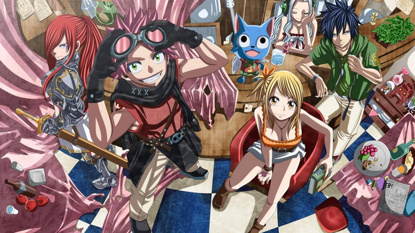 1366X768 Fairy Tail Wallpaper and Background