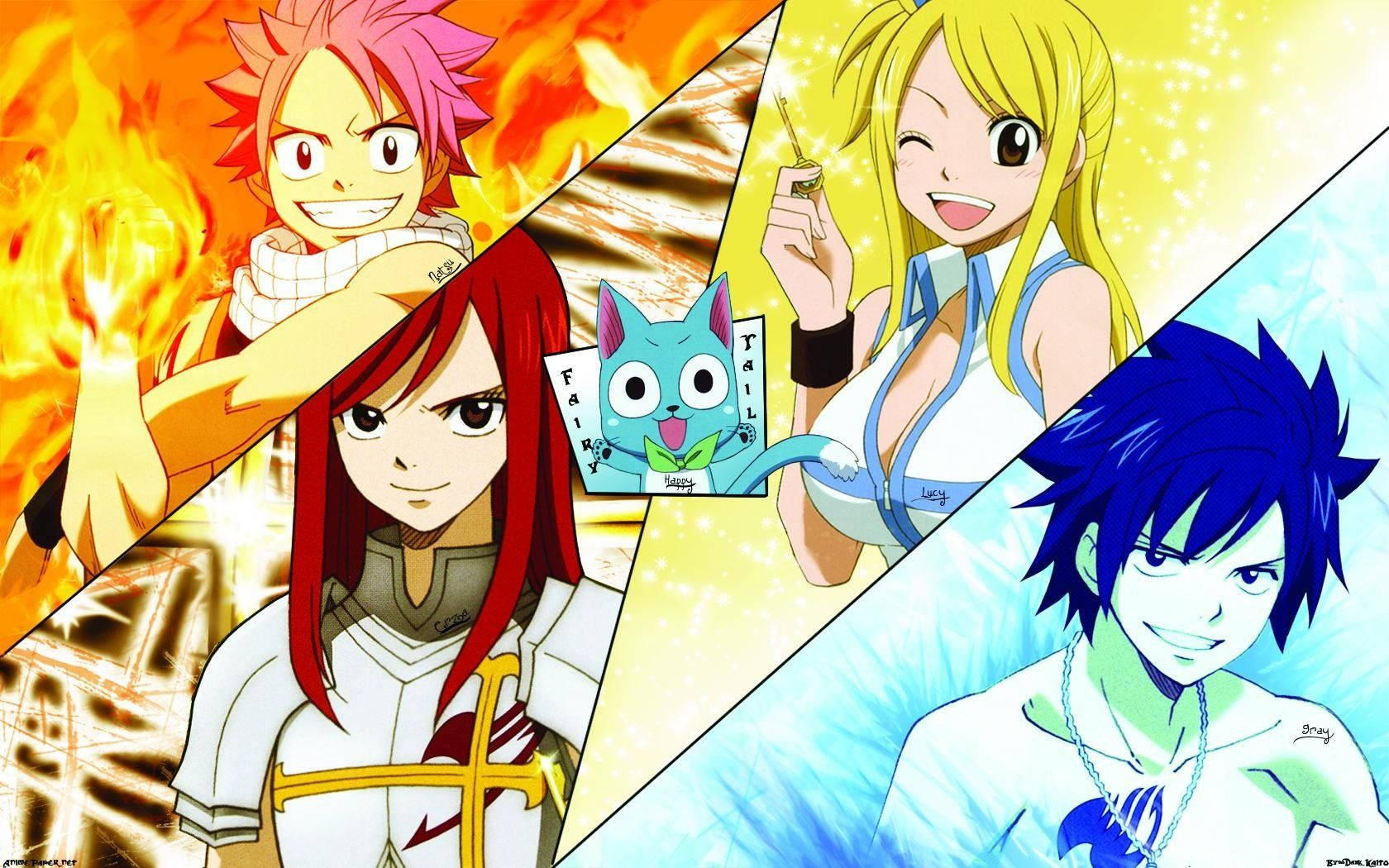 1680X1050 Fairy Tail Wallpaper and Background