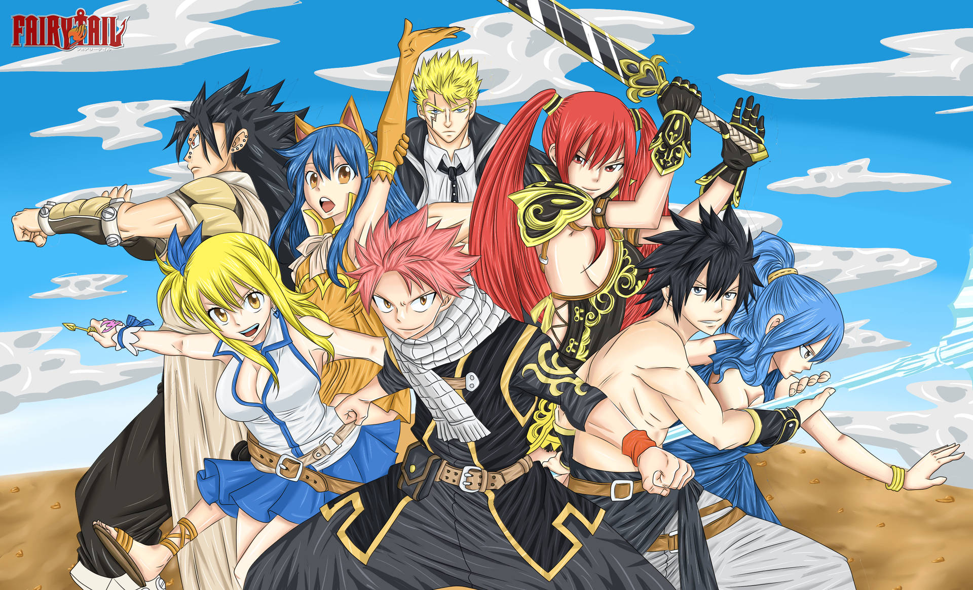 3000X1821 Fairy Tail Wallpaper and Background