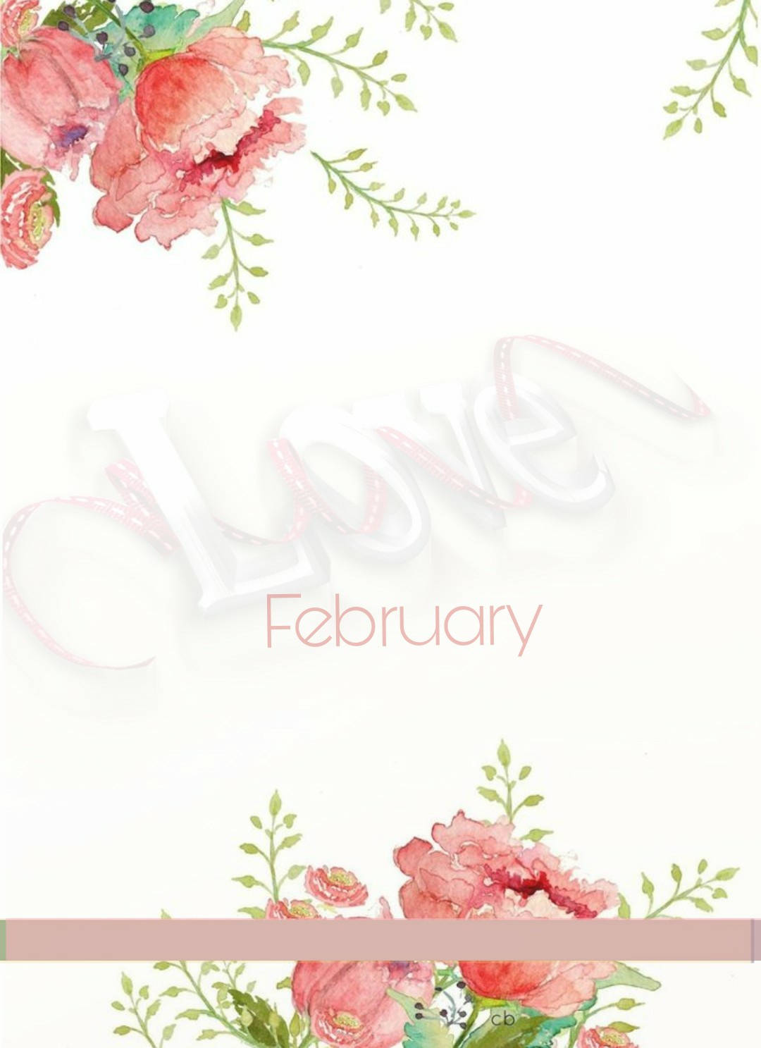 February 1080X1487 Wallpaper and Background Image