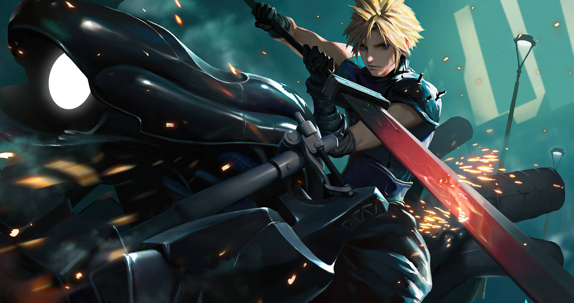 3800X2010 Ff7 Wallpaper and Background