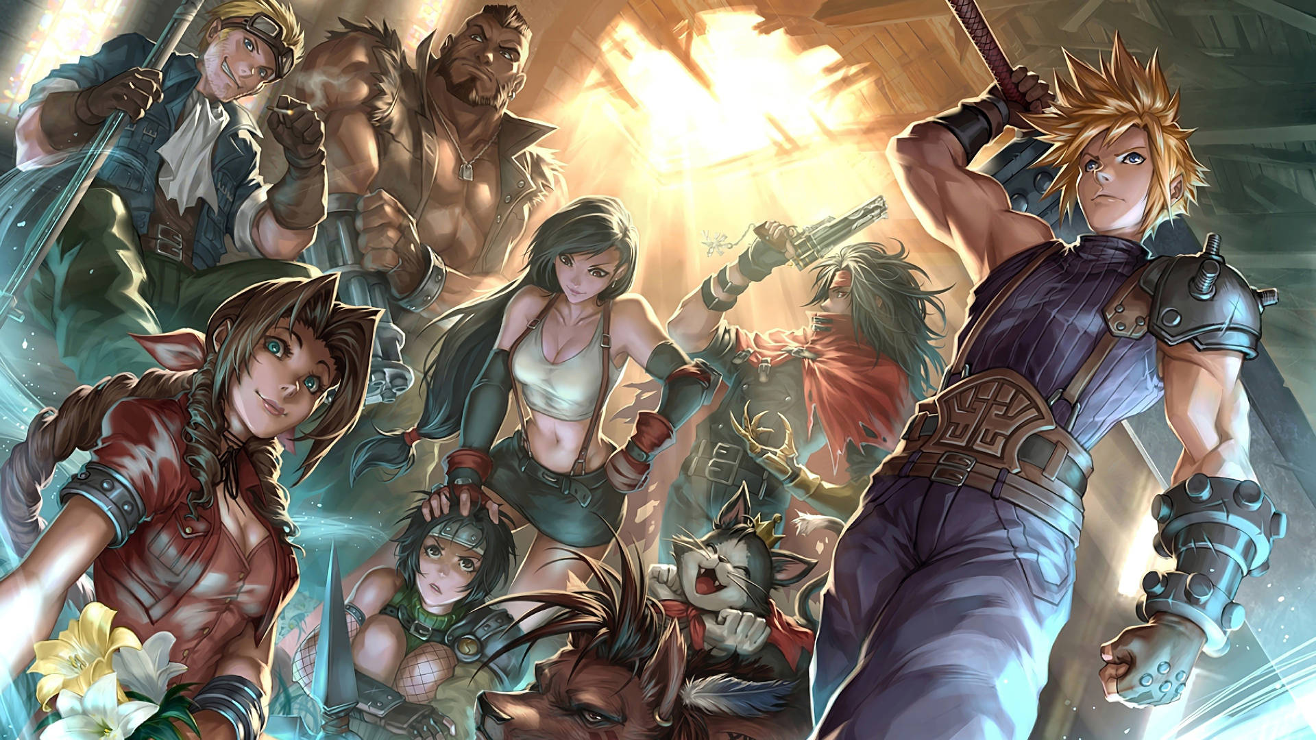 3840X2160 Final Fantasy 7 Wallpaper and Background