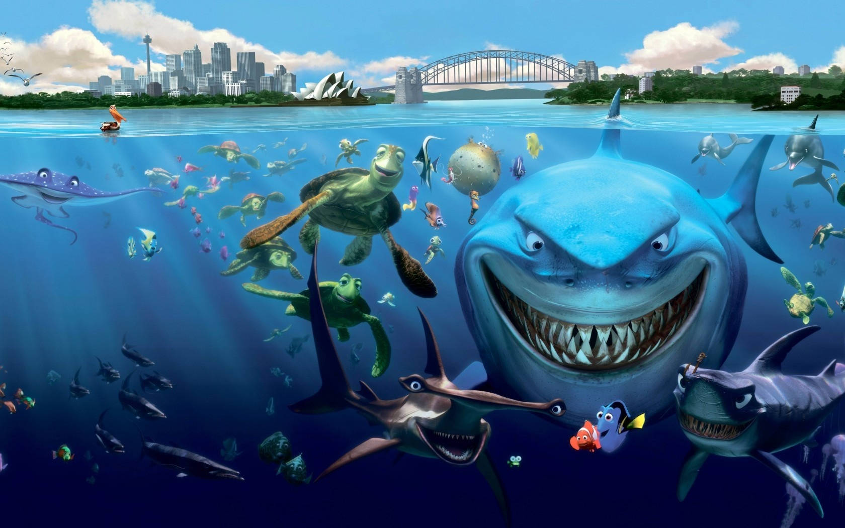 1680X1050 Finding Nemo Wallpaper and Background
