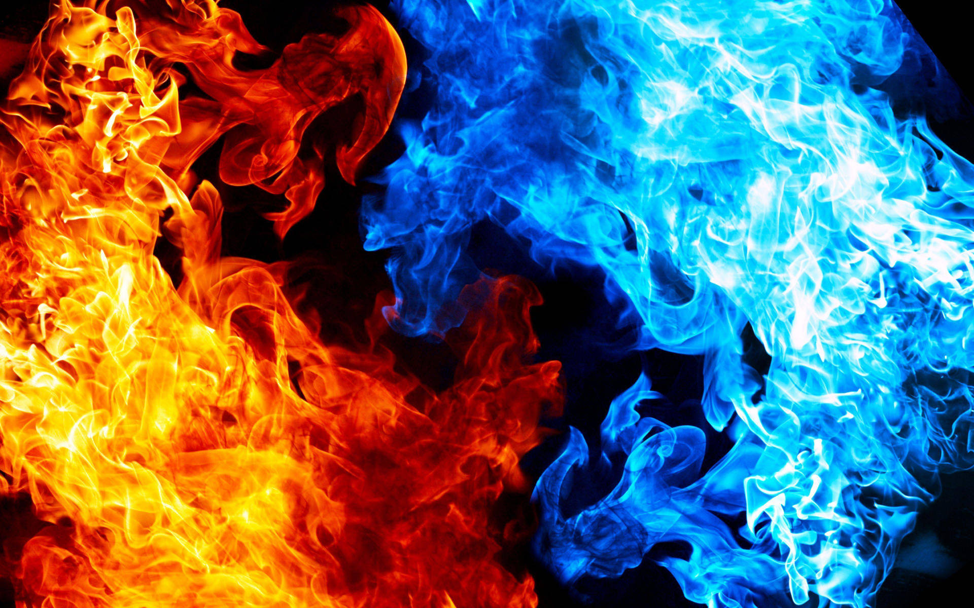 3840X2400 Fire And Ice Wallpaper and Background