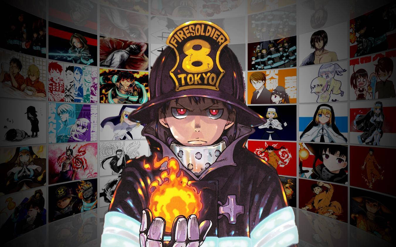 Fire Force 1350X844 Wallpaper and Background Image