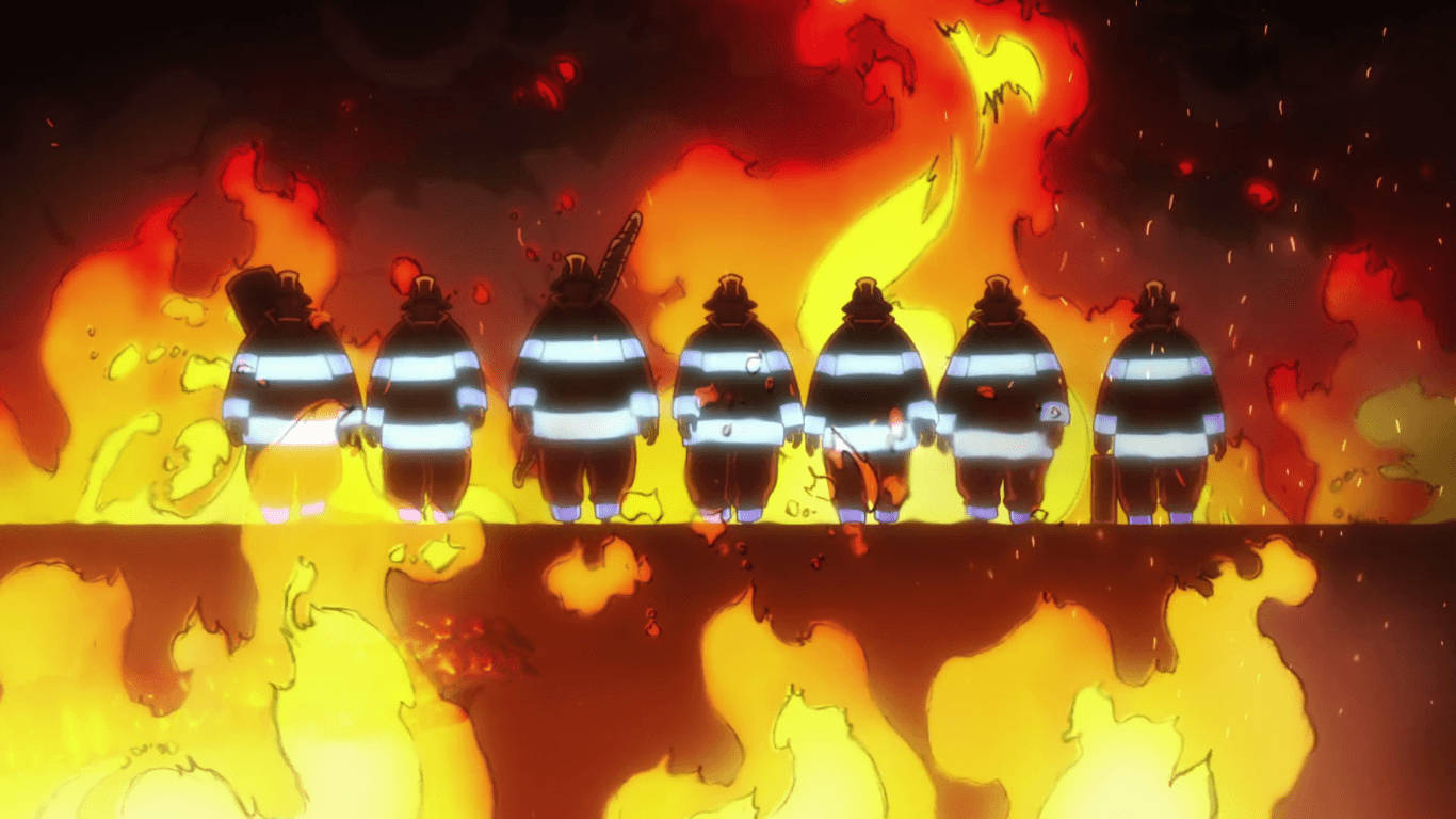 Fire Force 1366X768 Wallpaper and Background Image