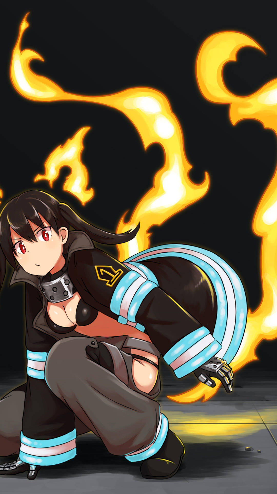 Fire Force 2160X3840 Wallpaper and Background Image