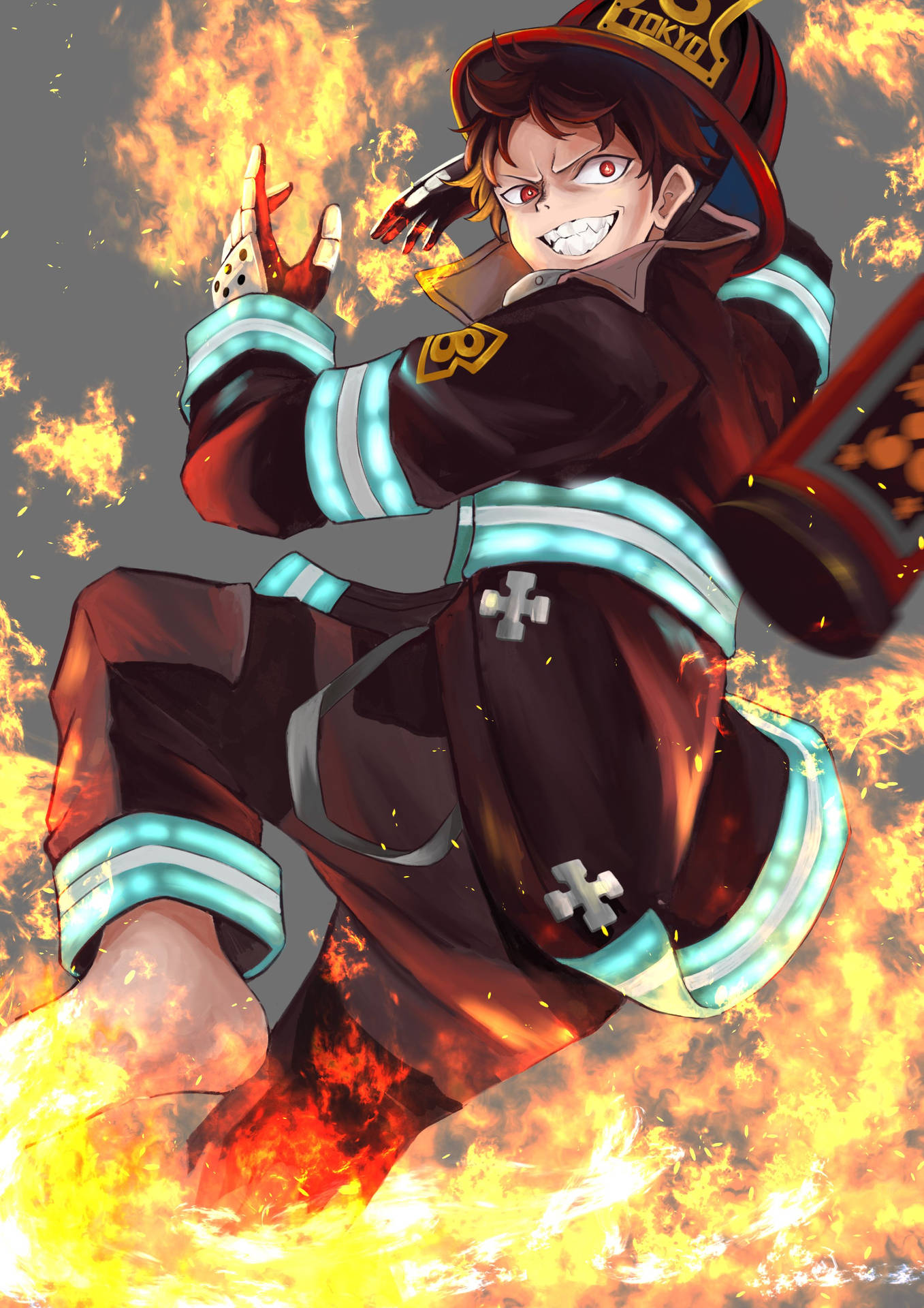 Fire Force 2480X3508 Wallpaper and Background Image