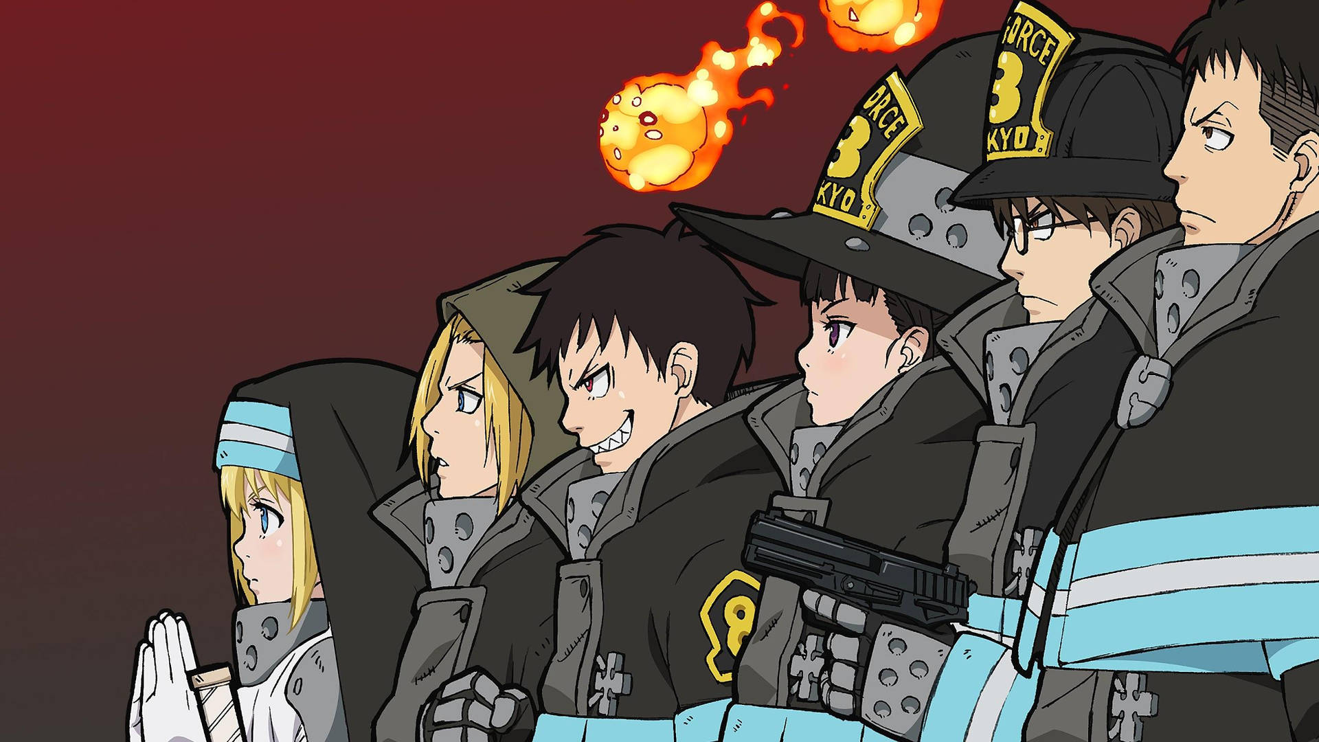 Fire Force 2560X1440 Wallpaper and Background Image