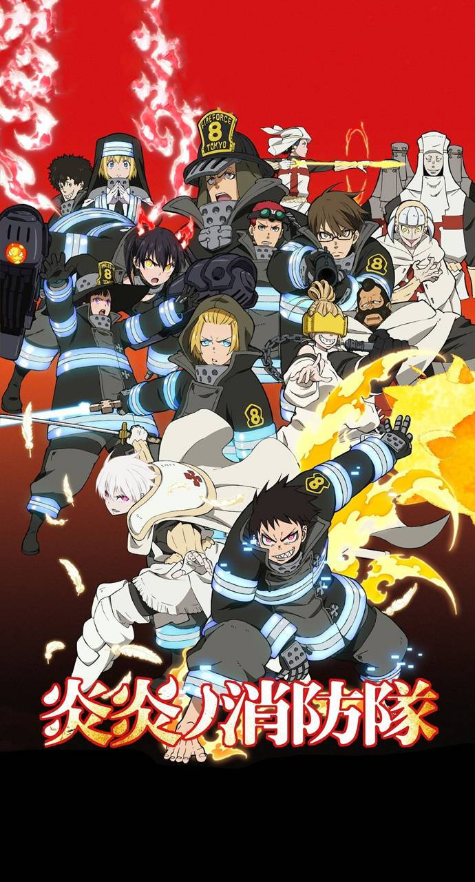 690X1280 Fire Force Wallpaper and Background