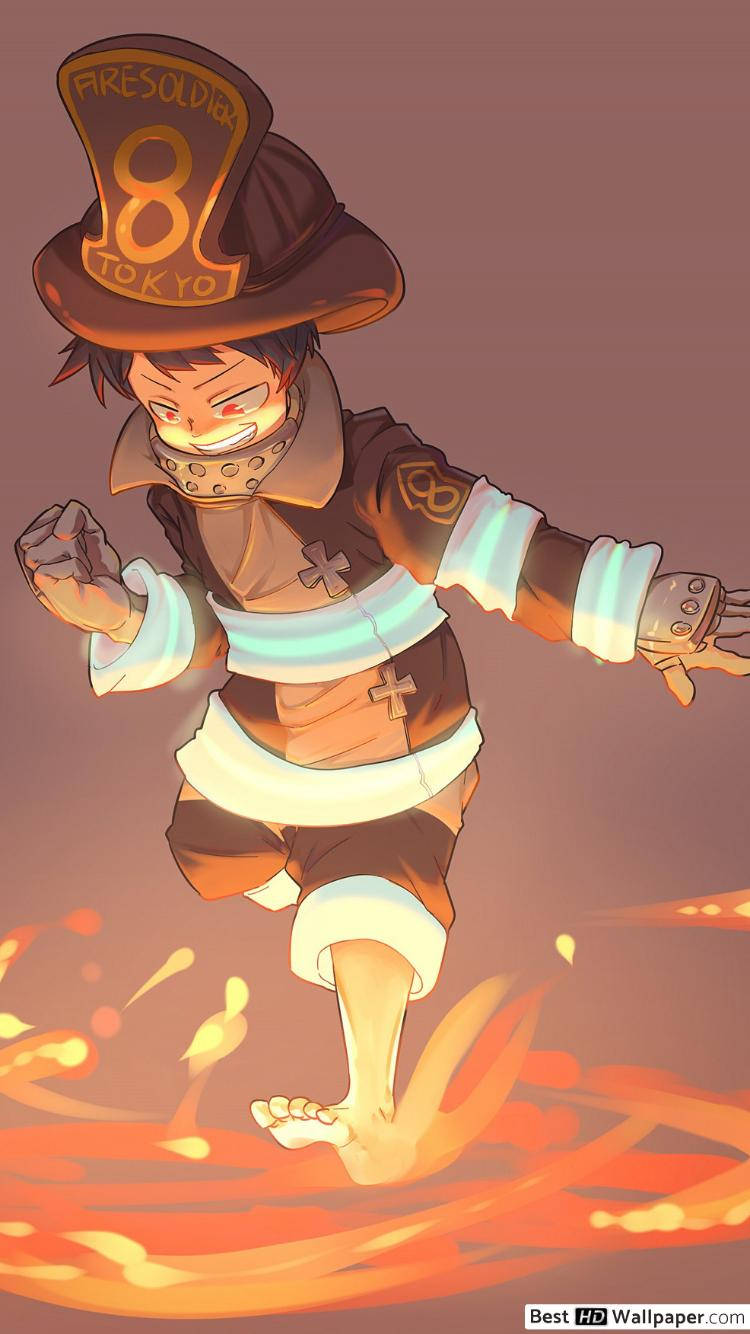 750X1334 Fire Force Wallpaper and Background