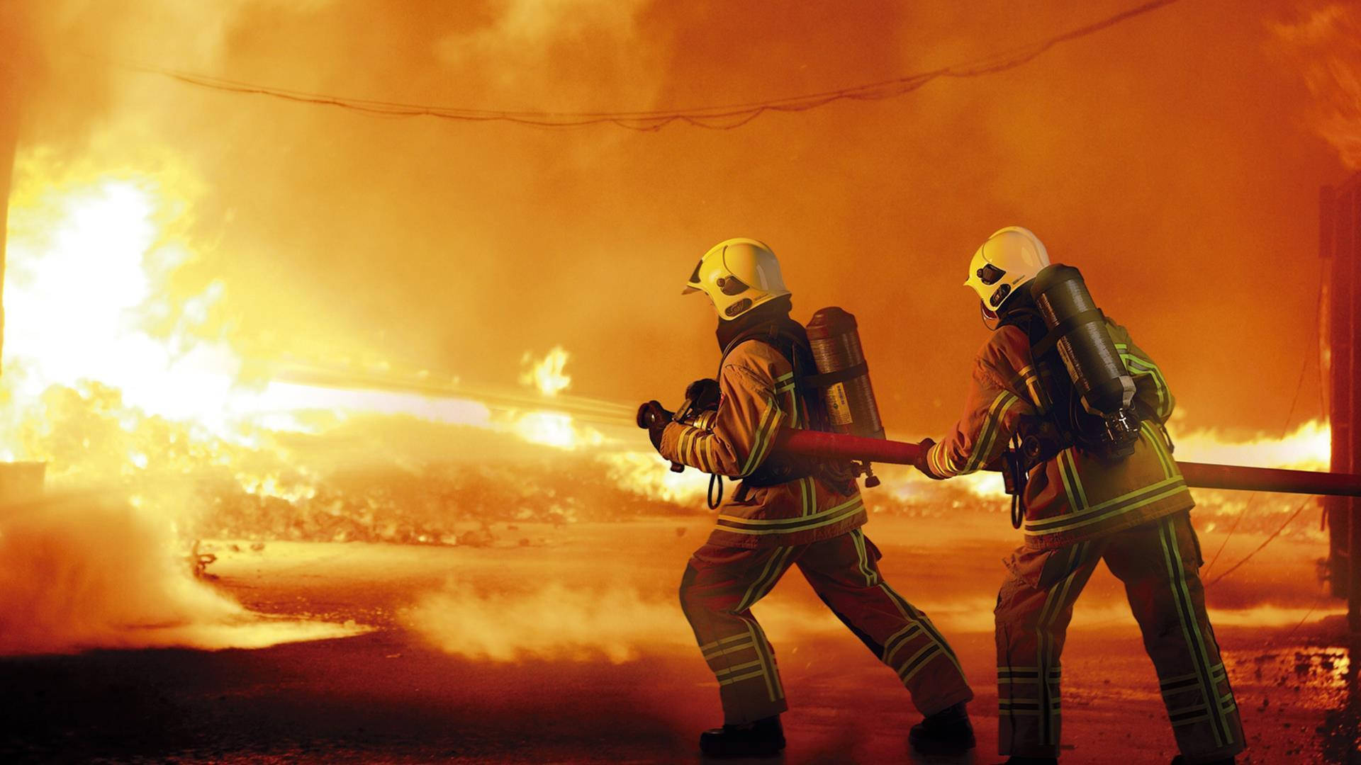 1920X1080 Firefighter Wallpaper and Background