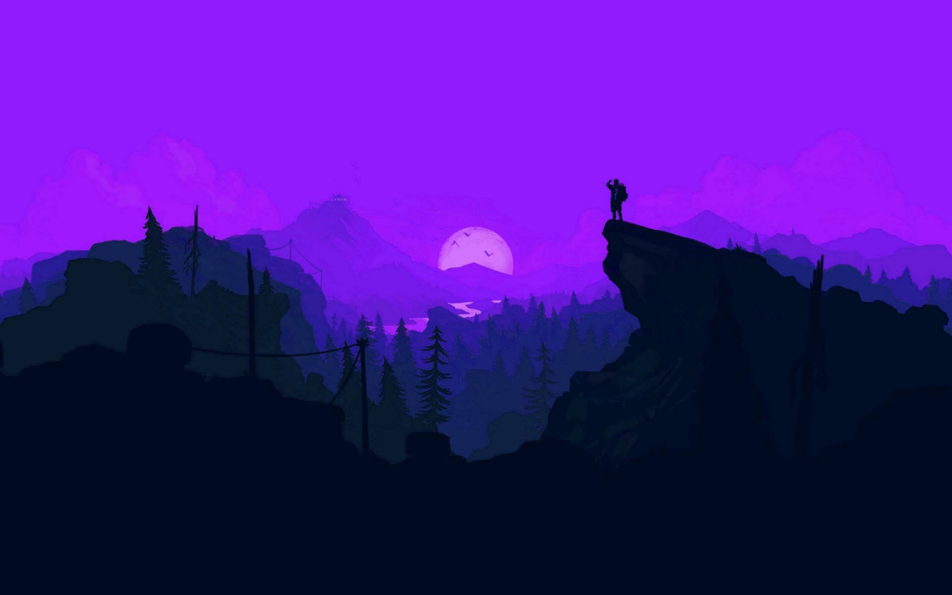 2243X1402 Firewatch Wallpaper and Background