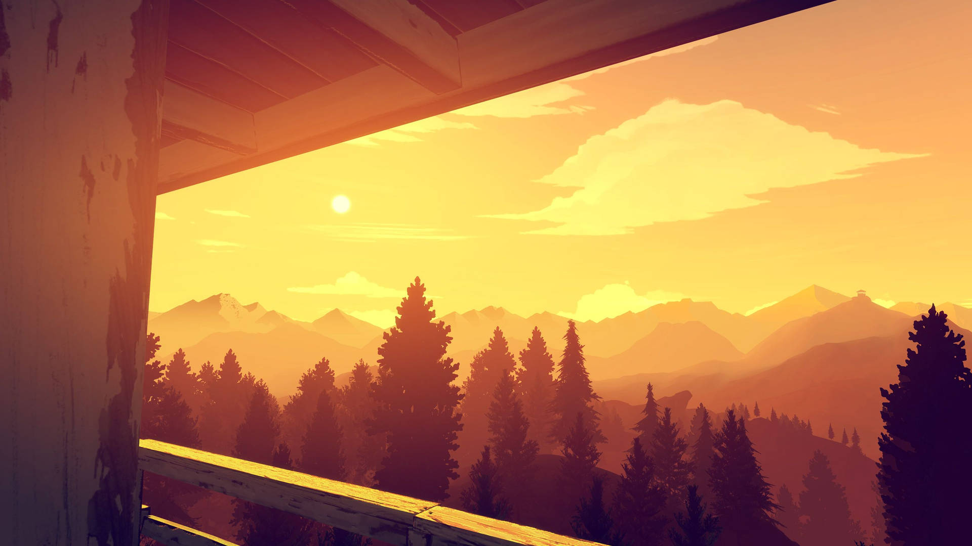 3000X1688 Firewatch Wallpaper and Background