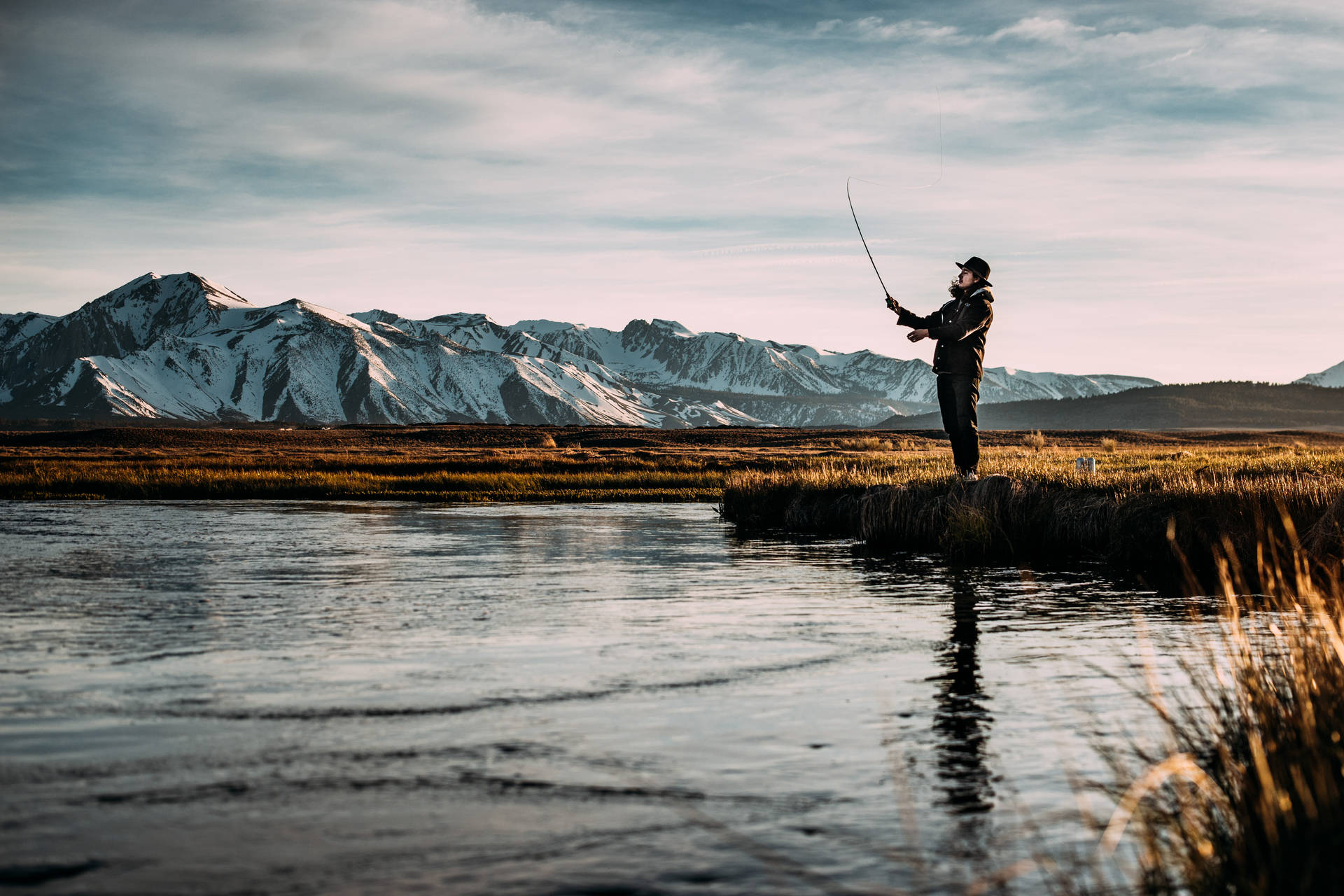 Fishing 5464X3643 Wallpaper and Background Image