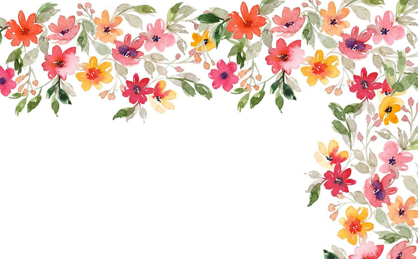 1336X828 Floral Wallpaper and Background