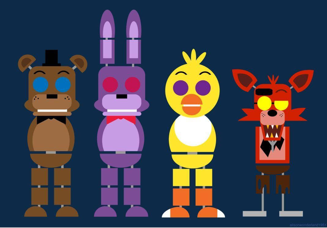 1069X747 Fnaf Wallpaper and Background