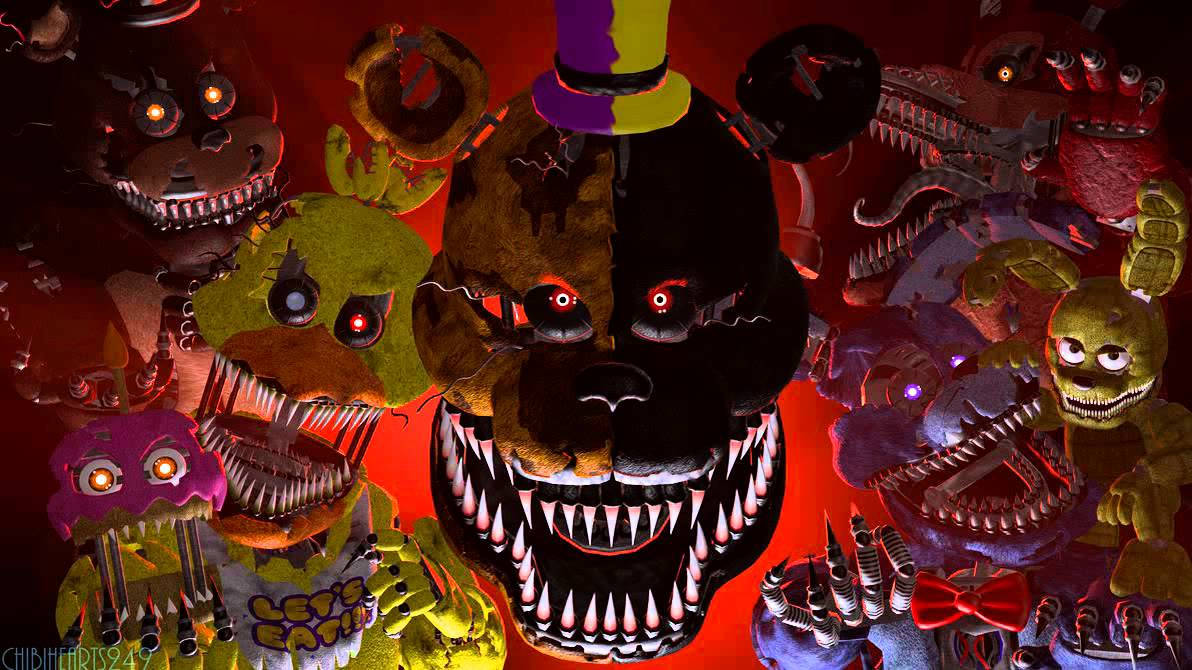 1192X670 Fnaf Wallpaper and Background