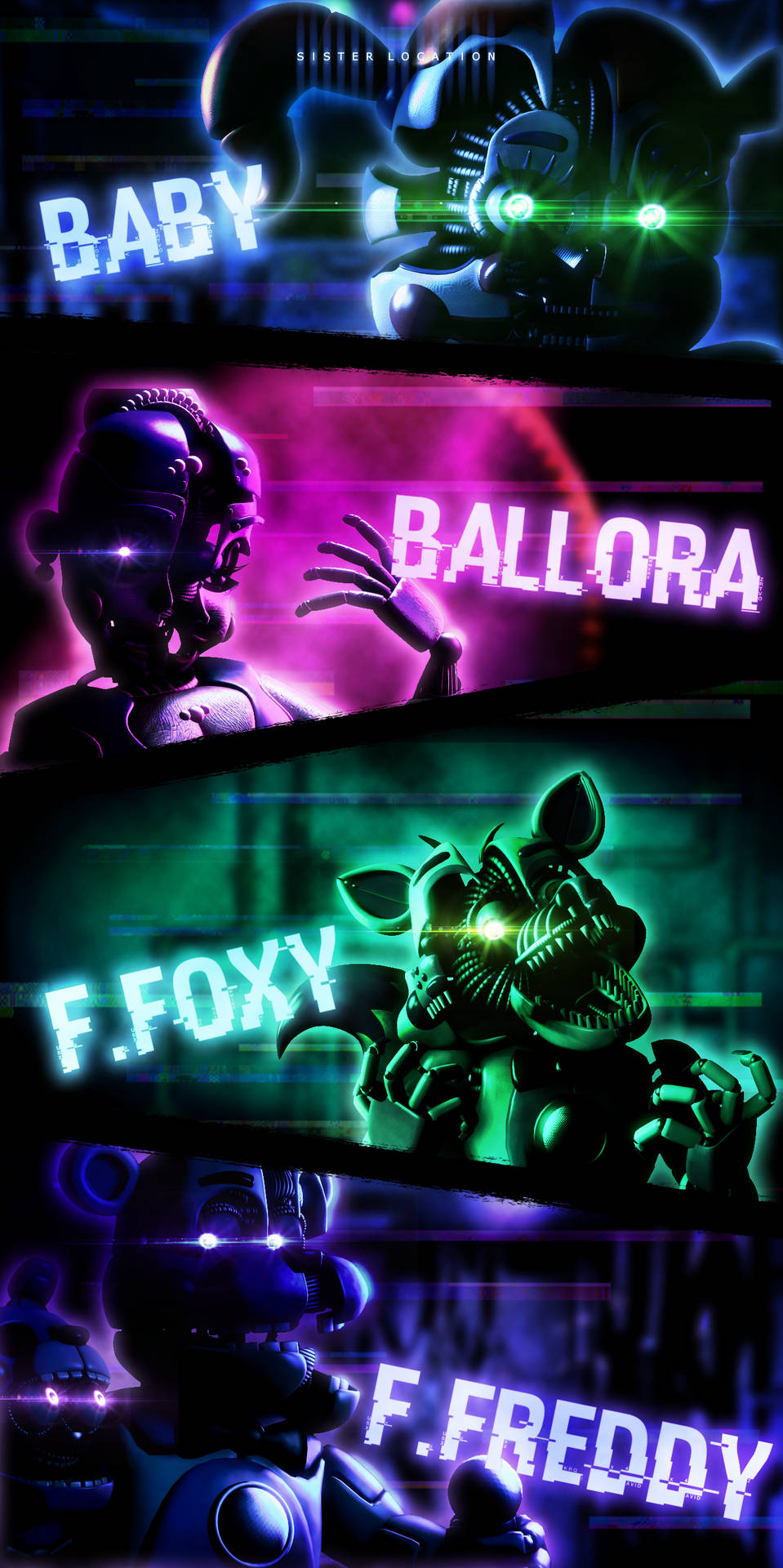 1280X2562 Fnaf Wallpaper and Background
