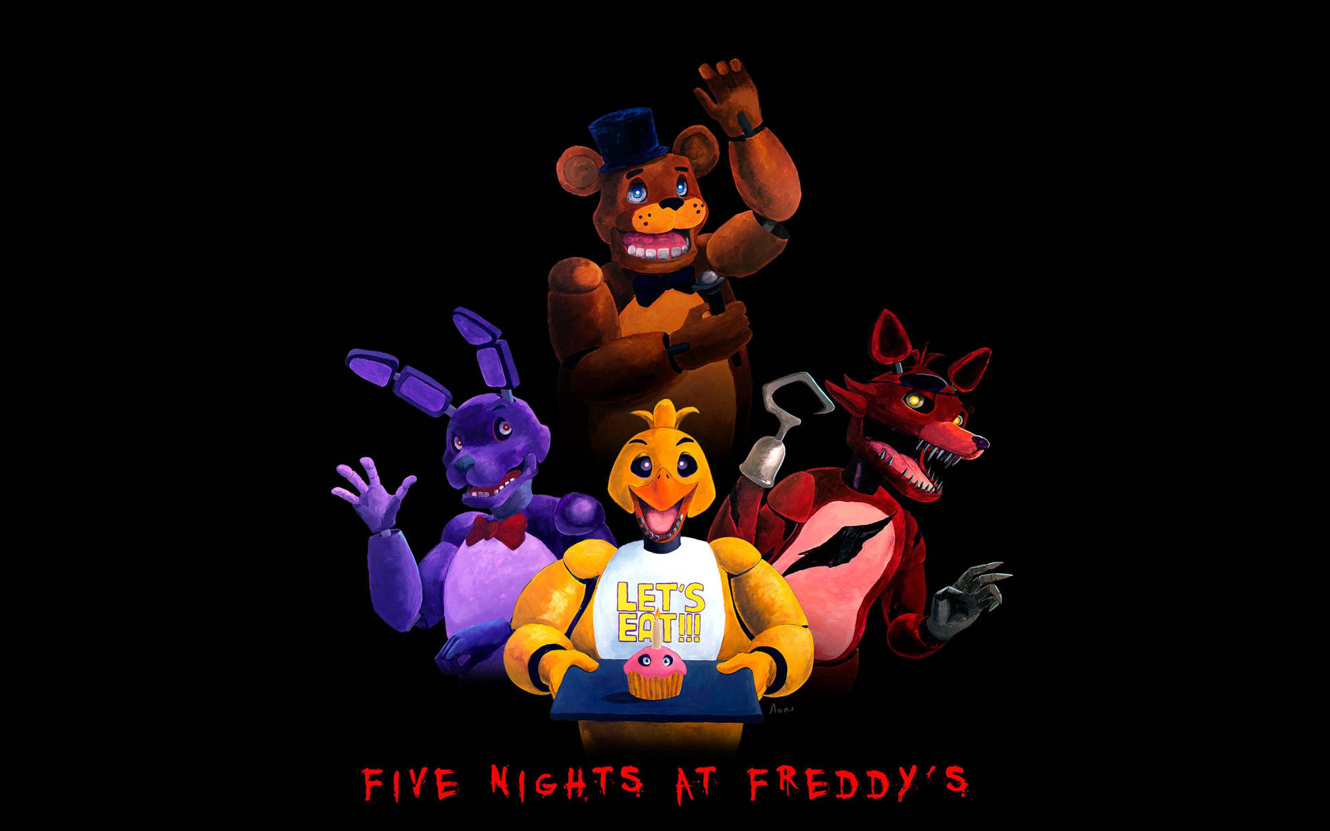2880X1800 Fnaf Wallpaper and Background
