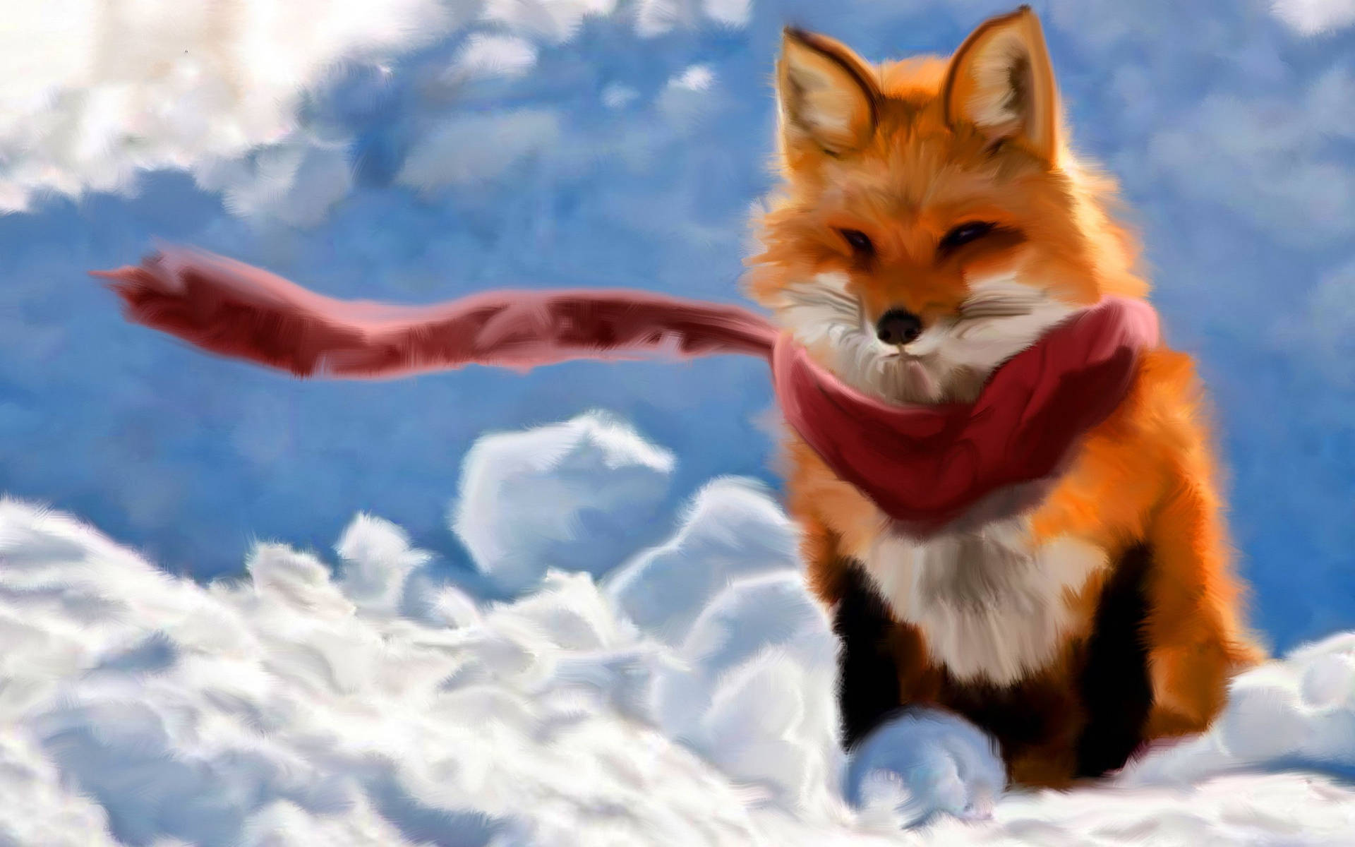 2880X1800 Fox Wallpaper and Background